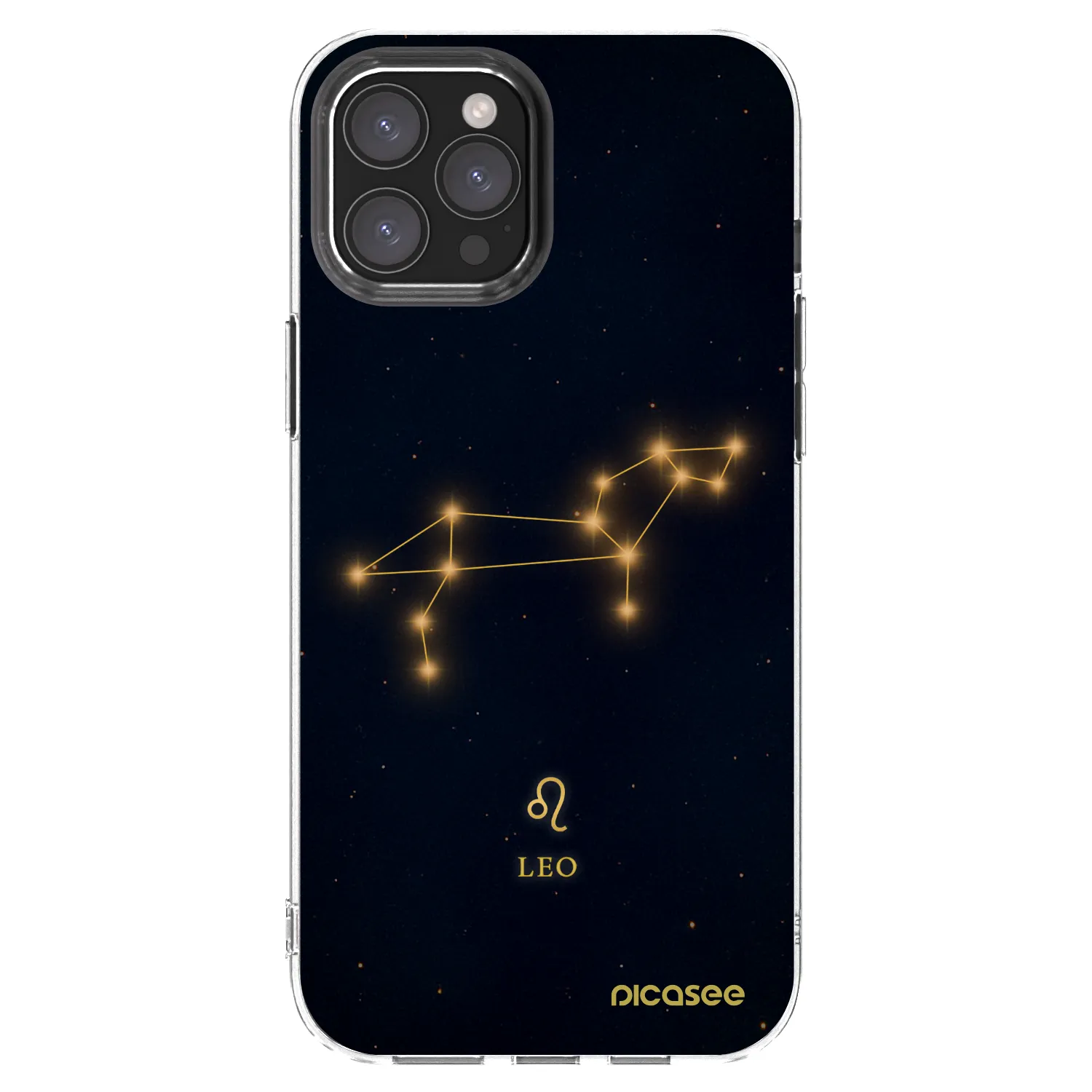 Picasee átlátszó szilikon tok az alábbi mobiltelefonokra Apple iPhone 12 Pro Max - LEO