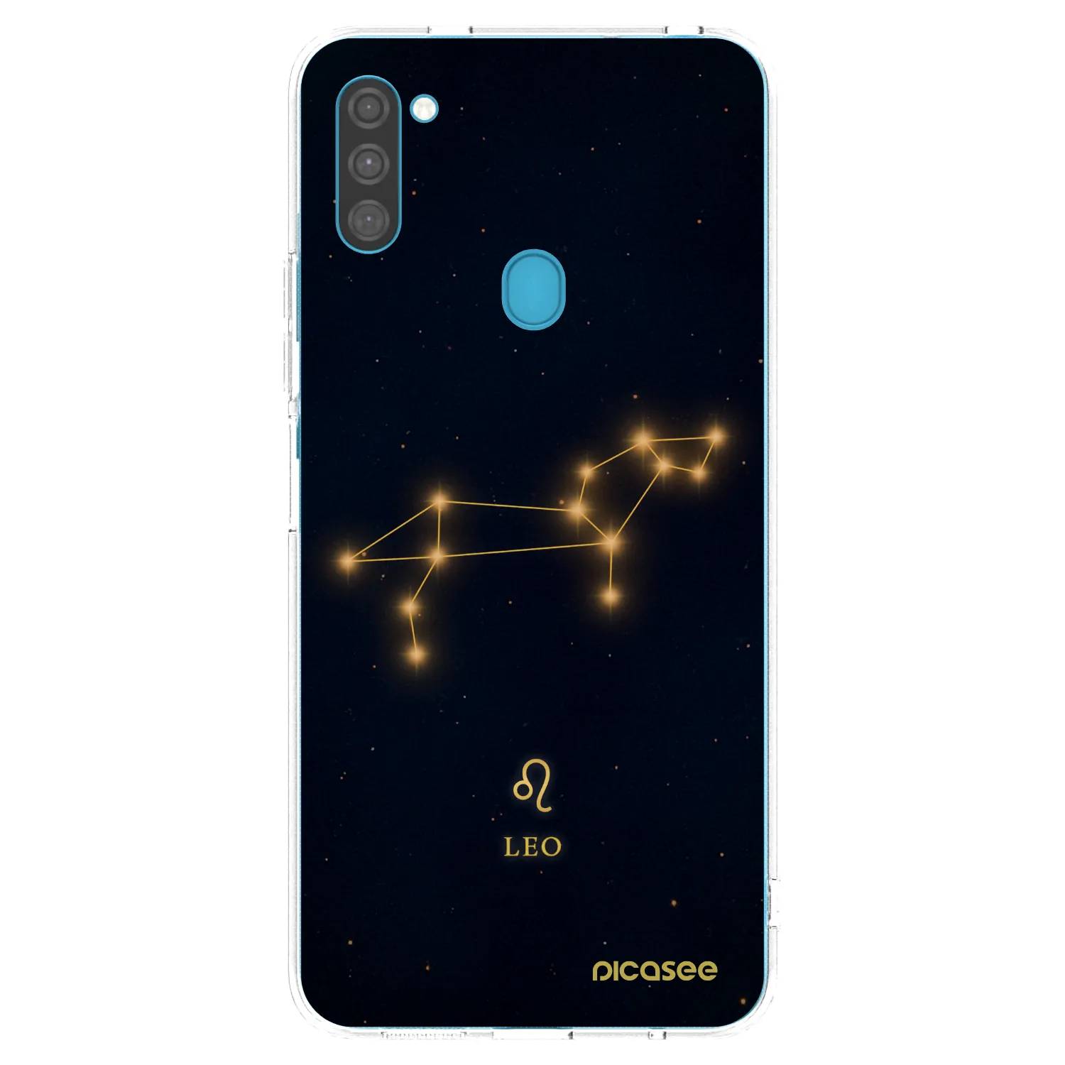 Picasee átlátszó szilikon tok az alábbi mobiltelefonokra Samsung Galaxy M11 - LEO