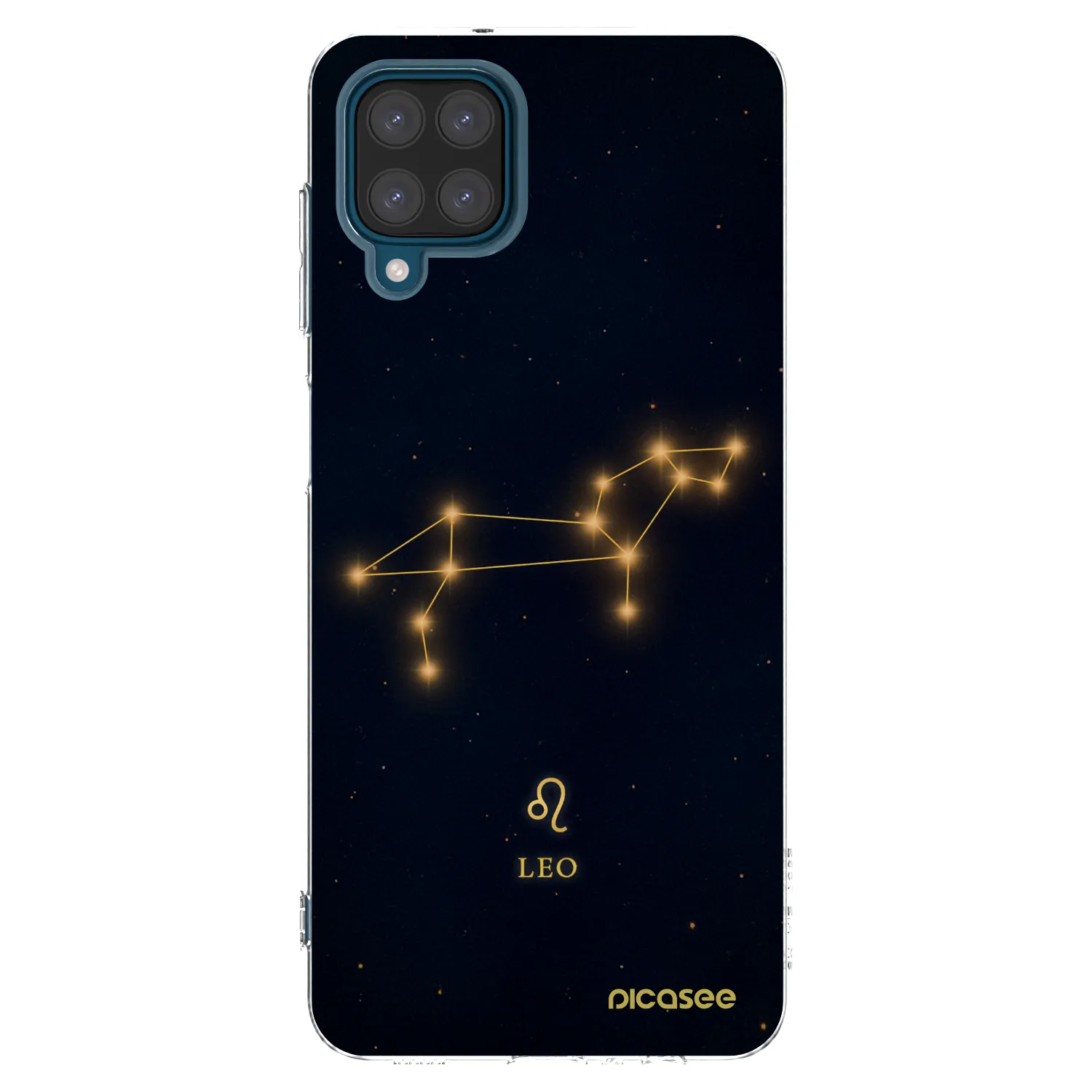 Picasee átlátszó szilikon tok az alábbi mobiltelefonokra Samsung Galaxy A12 A125F - LEO