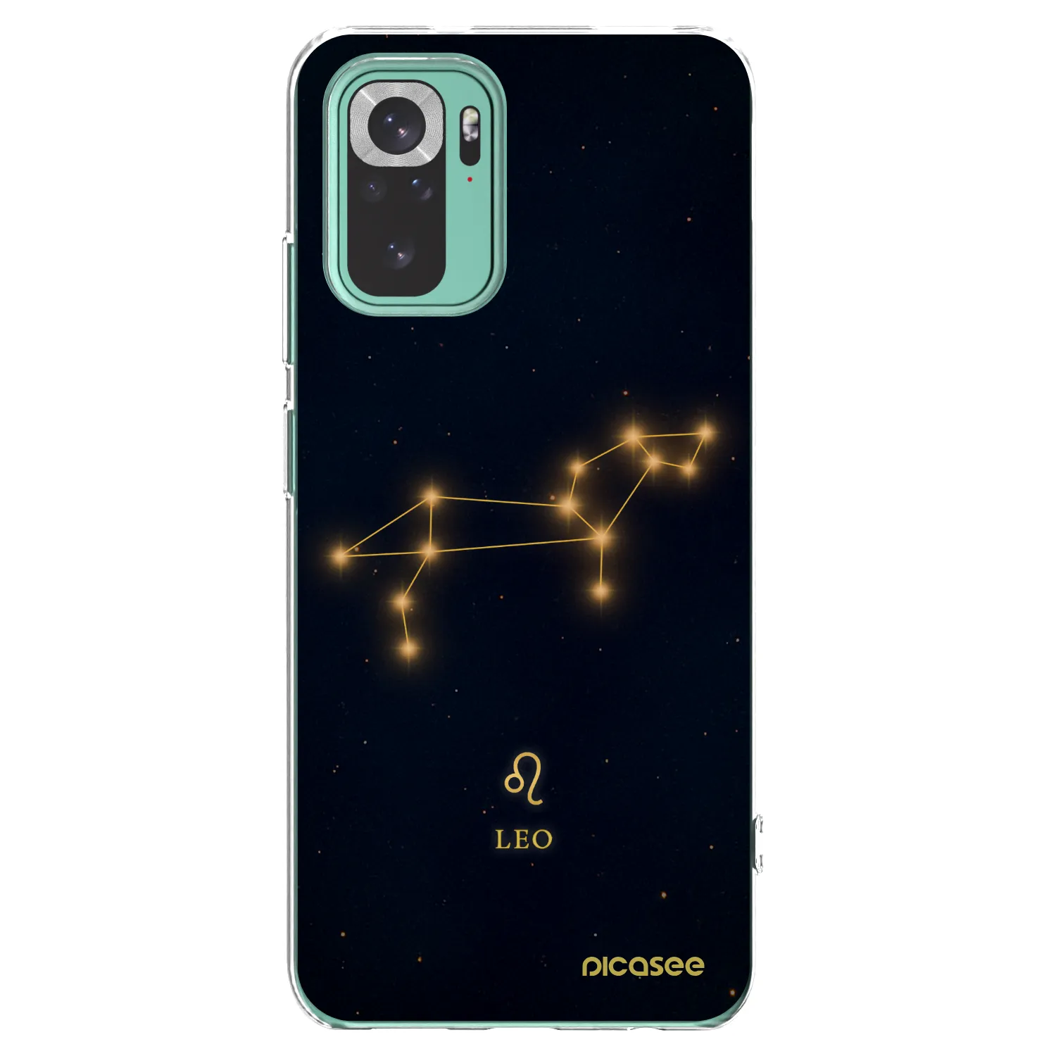 Picasee átlátszó szilikon tok az alábbi mobiltelefonokra Xiaomi Redmi Note 10 Pro - LEO