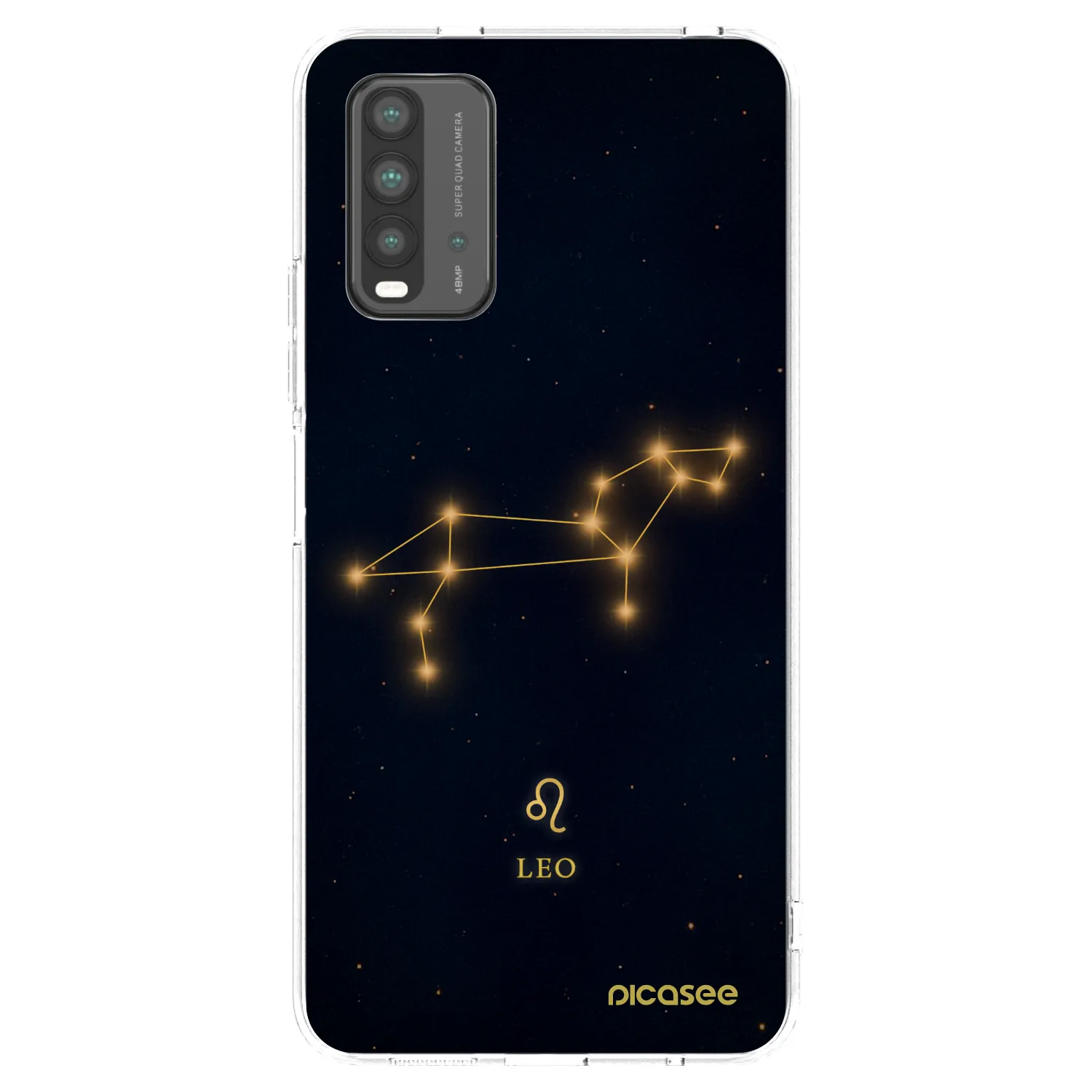 Picasee fekete szilikon tok az alábbi mobiltelefonokra Xiaomi Redmi 9T - LEO