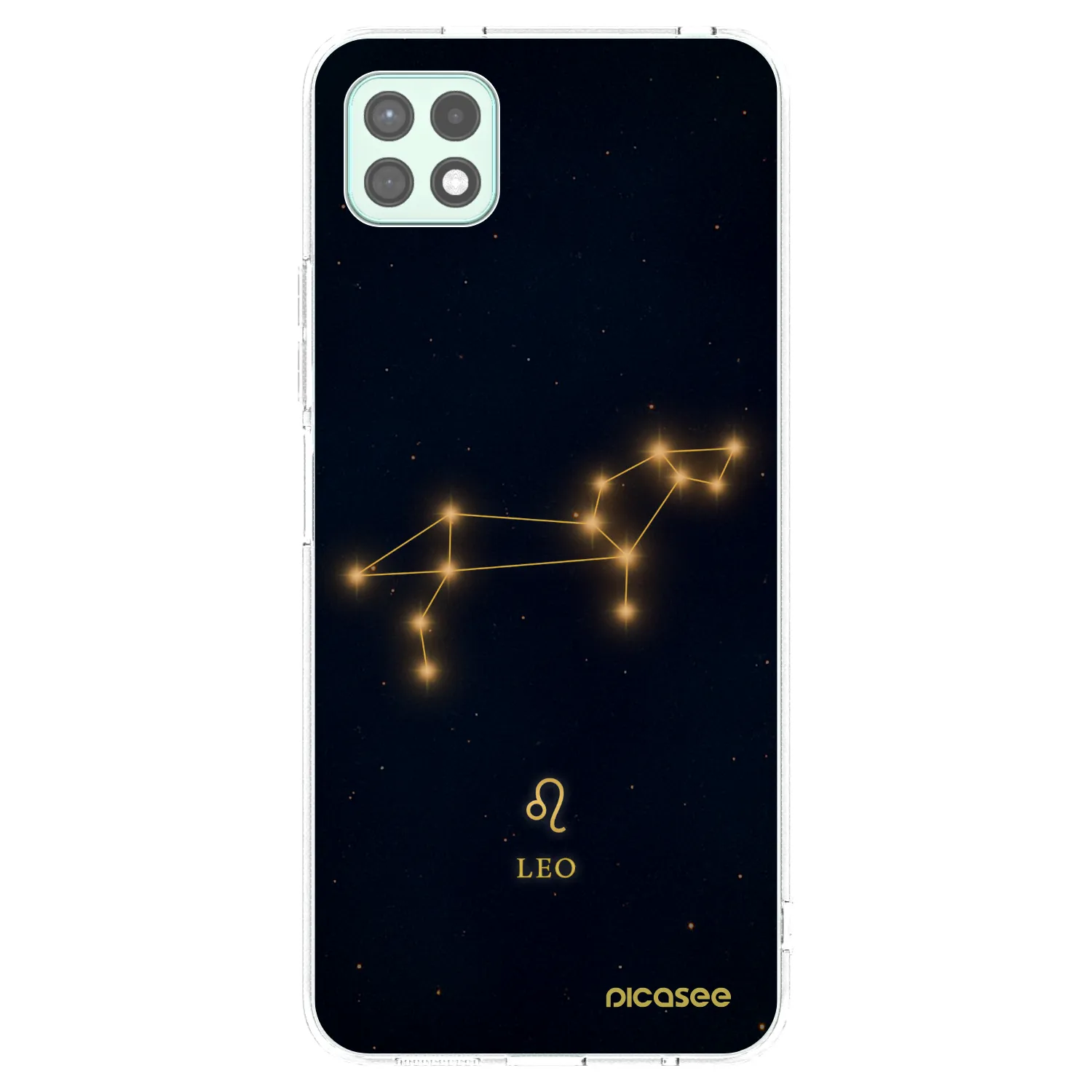 Picasee átlátszó szilikon tok az alábbi mobiltelefonokra Samsung Galaxy A22 A226B 5G - LEO