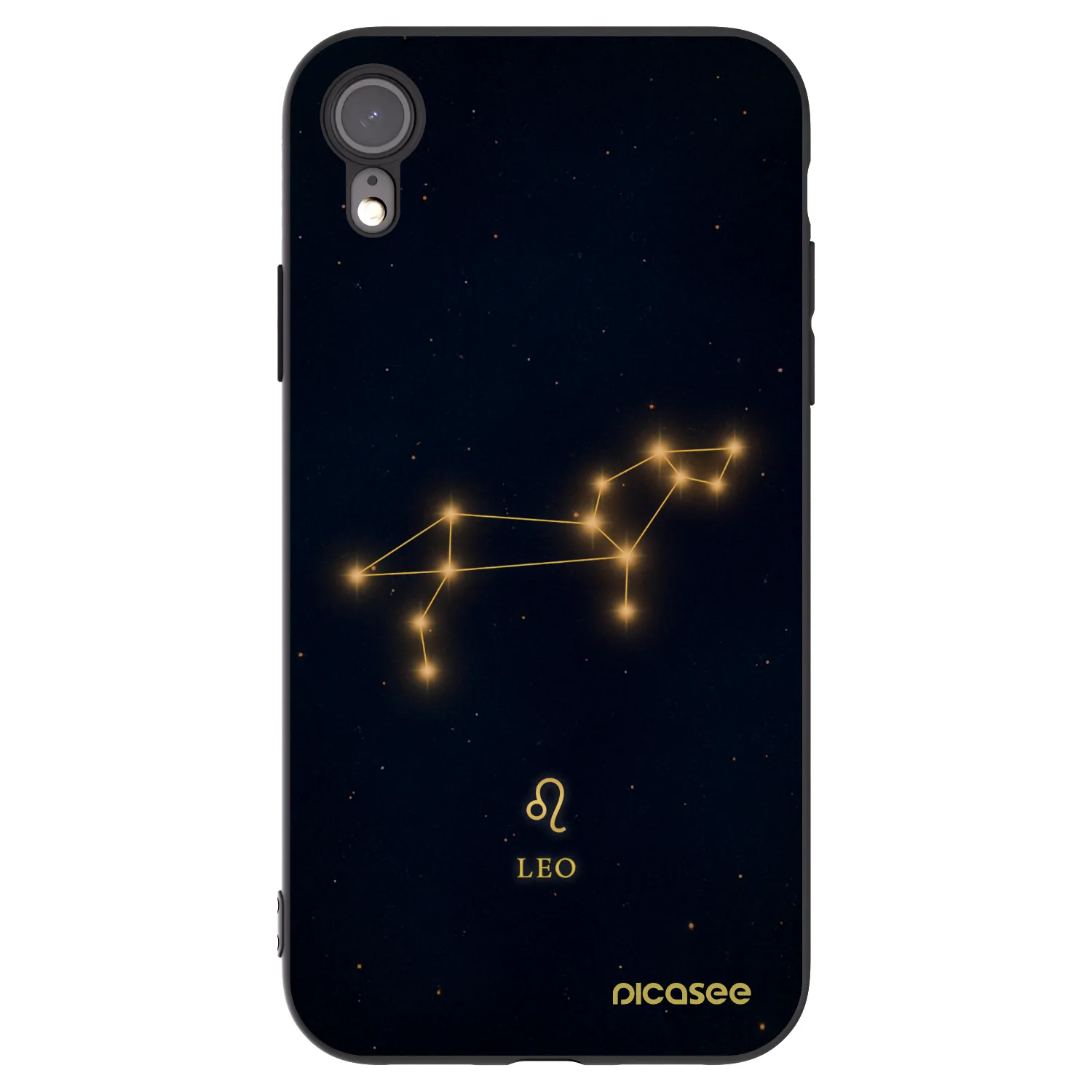 Picasee fekete szilikon tok az alábbi mobiltelefonokra Apple iPhone XR - LEO