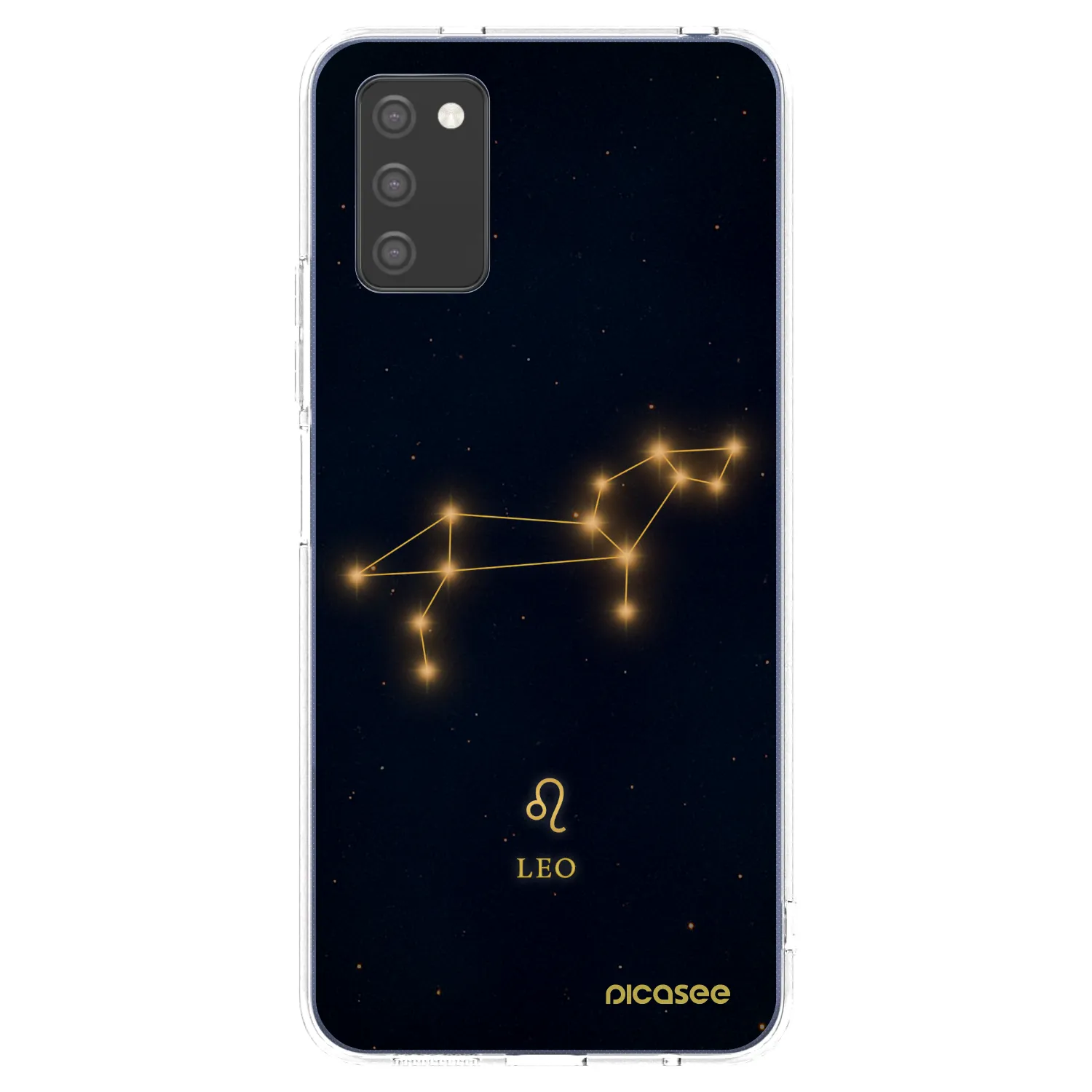 Picasee átlátszó szilikon tok az alábbi mobiltelefonokra Samsung Galaxy A02s A025G - LEO