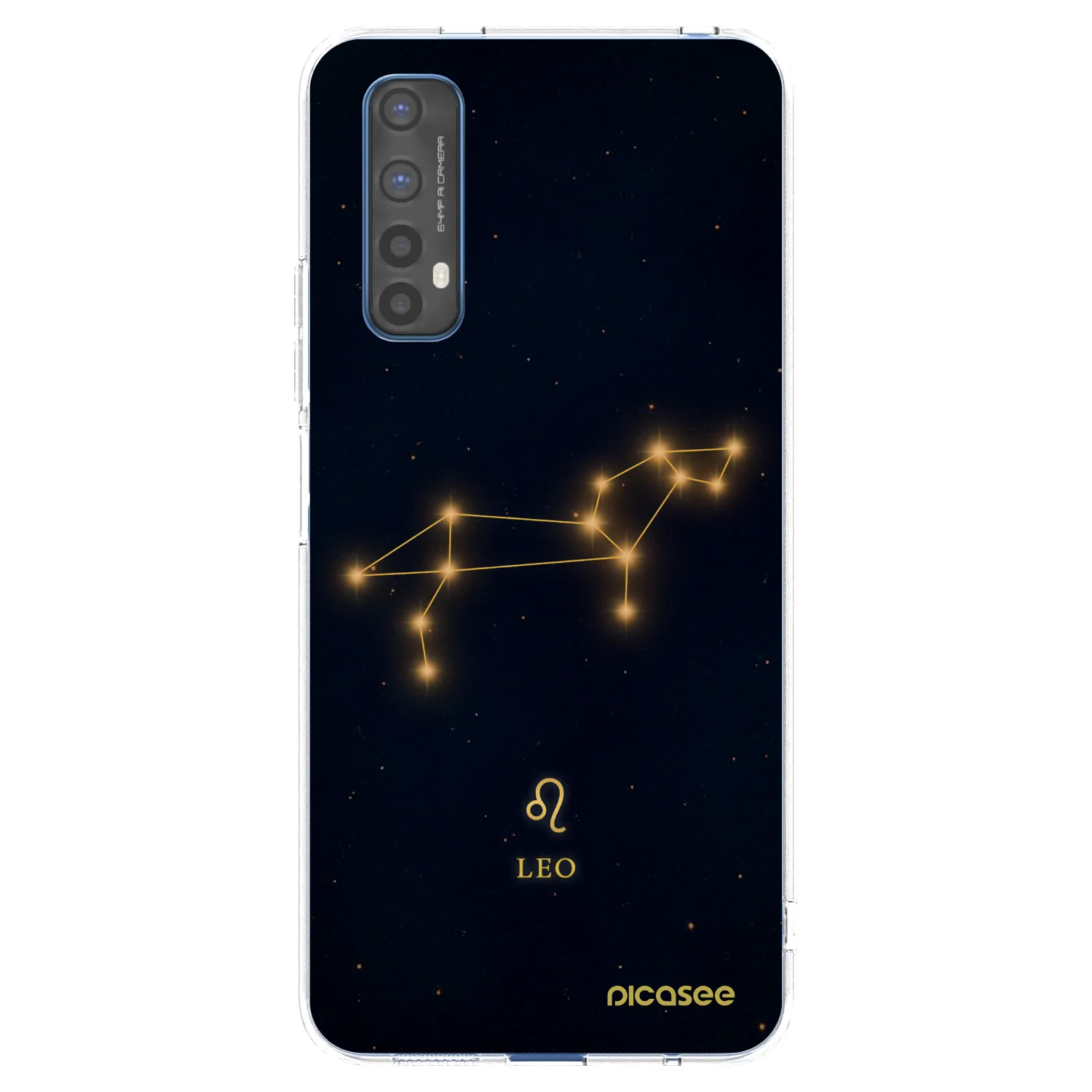 Picasee átlátszó szilikon tok az alábbi mobiltelefonokra Realme 7 - LEO