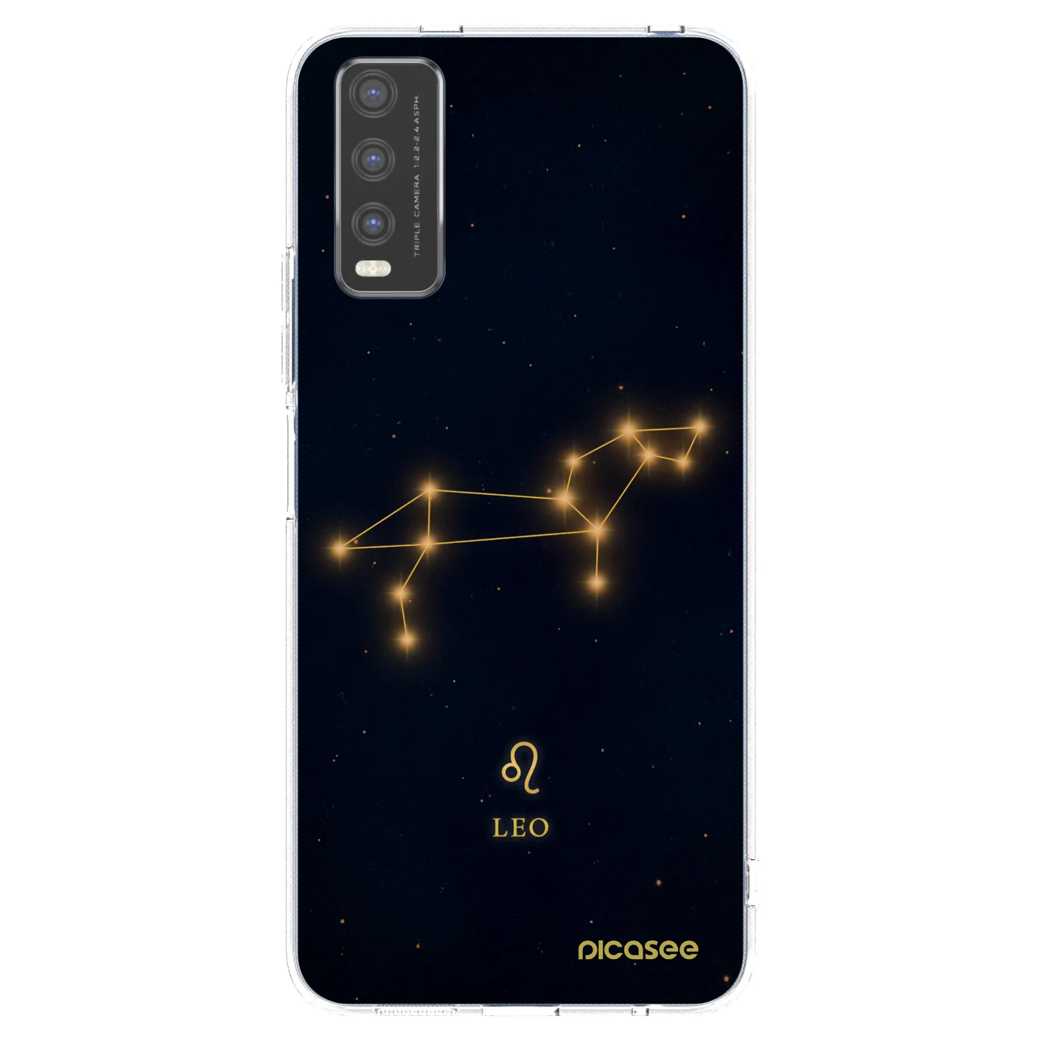 Picasee átlátszó szilikon tok az alábbi mobiltelefonokra Vivo Y20s - LEO