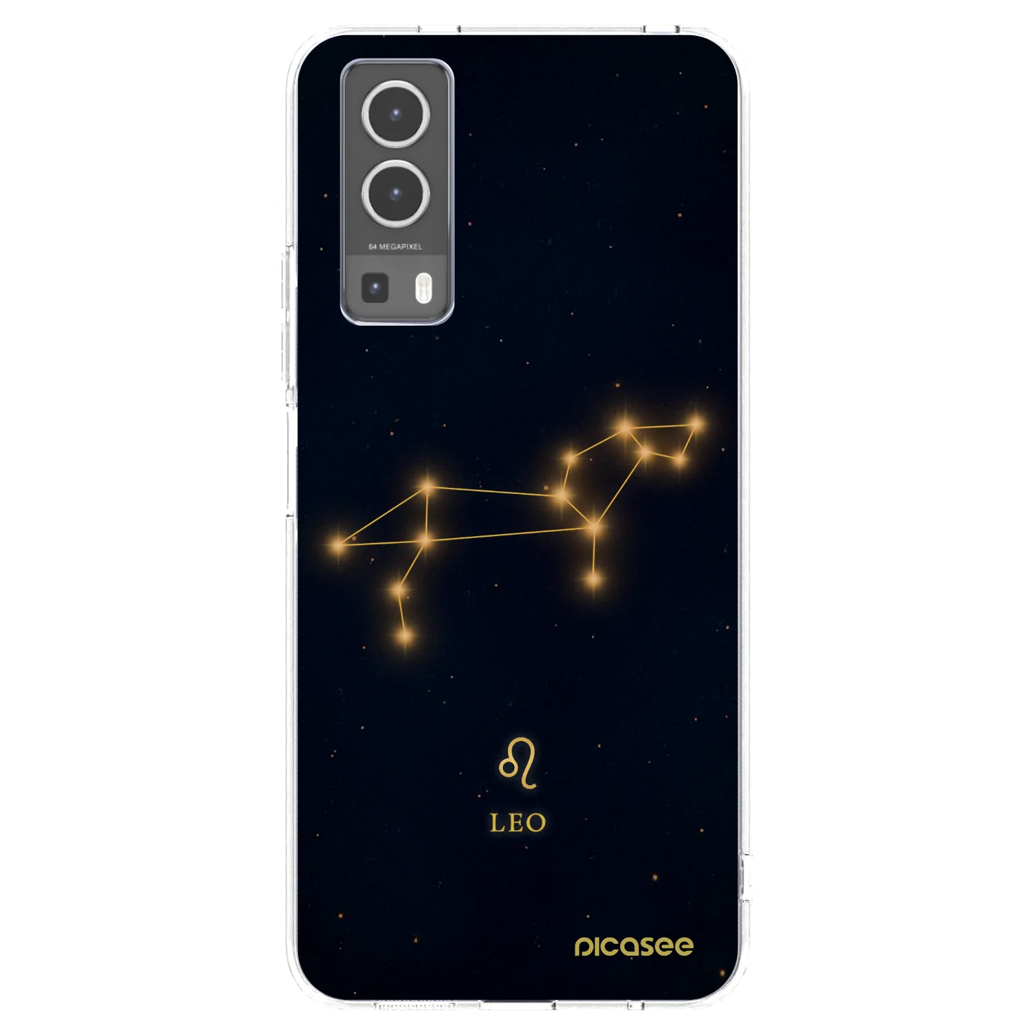 Picasee átlátszó szilikon tok az alábbi mobiltelefonokra Vivo Y72 5G - LEO