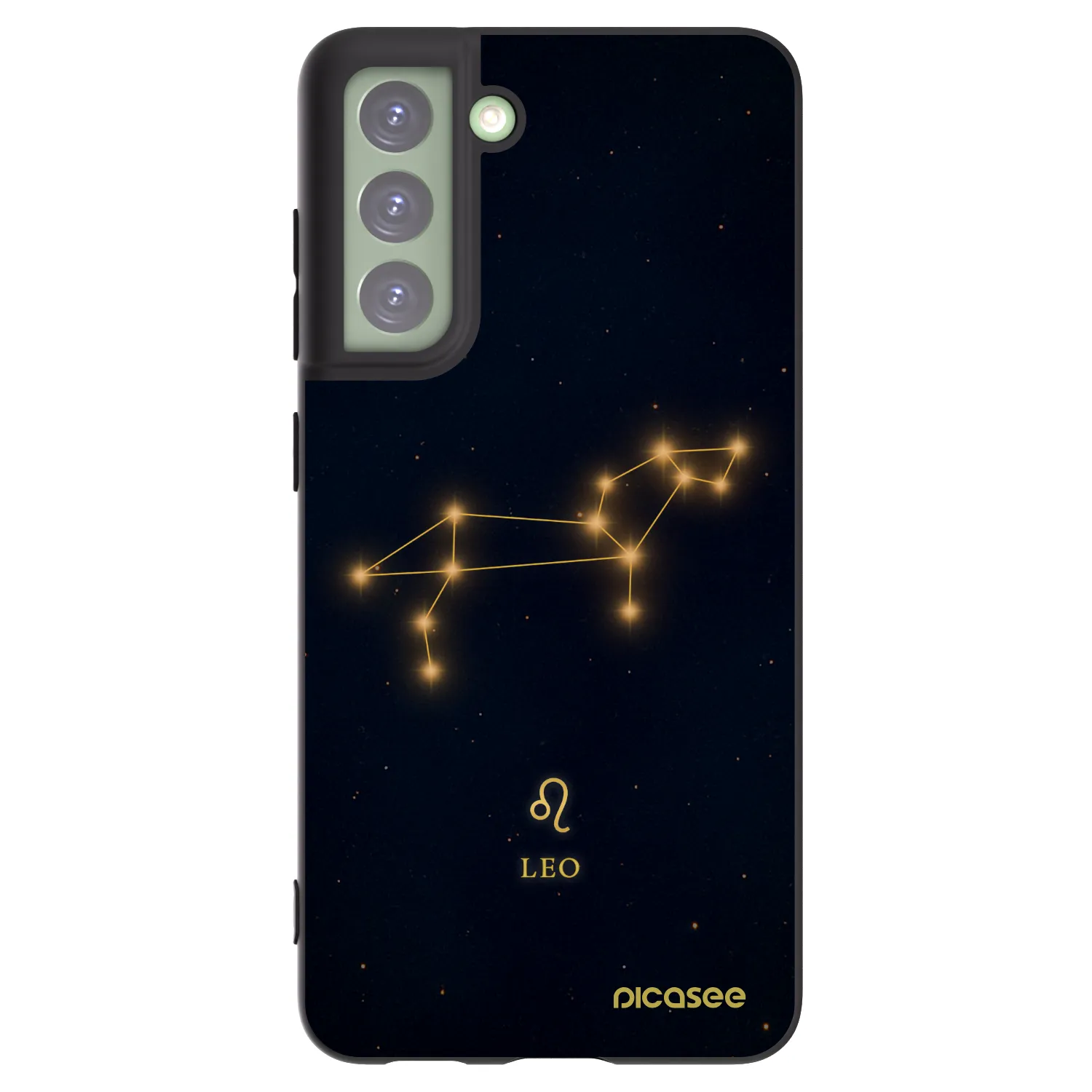 Picasee fekete szilikon tok az alábbi mobiltelefonokra Samsung Galaxy S21 FE 5G - LEO
