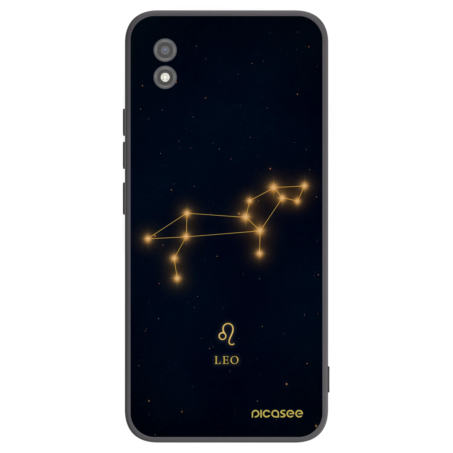 Picasee fekete szilikon tok az alábbi mobiltelefonokra Realme C11 (2021) - LEO