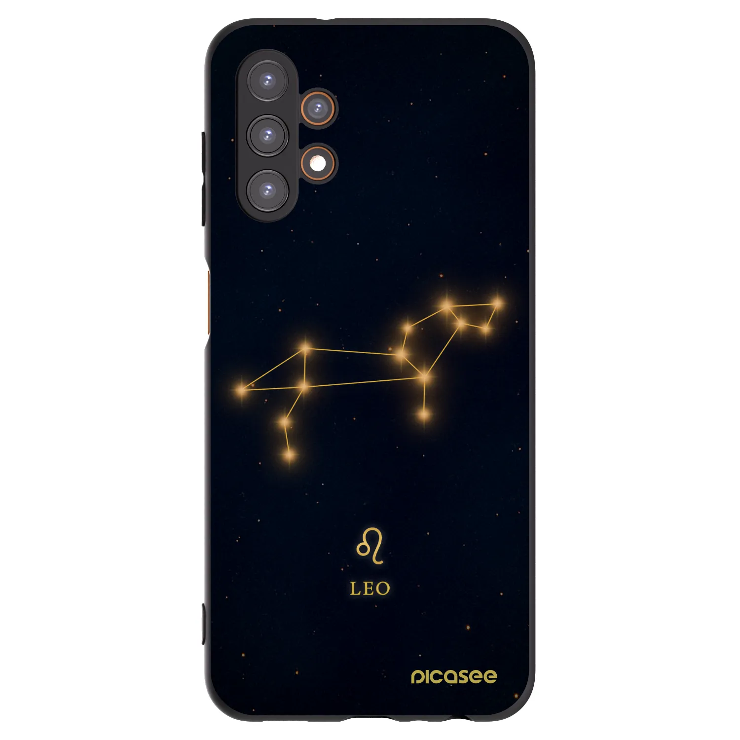 Picasee fekete szilikon tok az alábbi mobiltelefonokra Samsung Galaxy A13 4G A135 - LEO