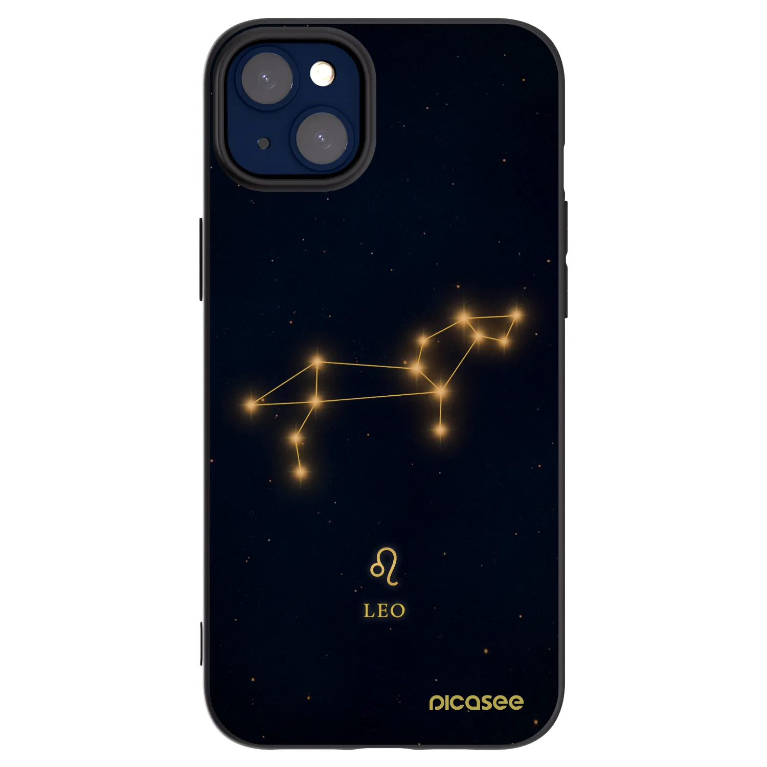 Picasee fekete szilikon tok az alábbi mobiltelefonokra Apple iPhone 14 Plus - LEO