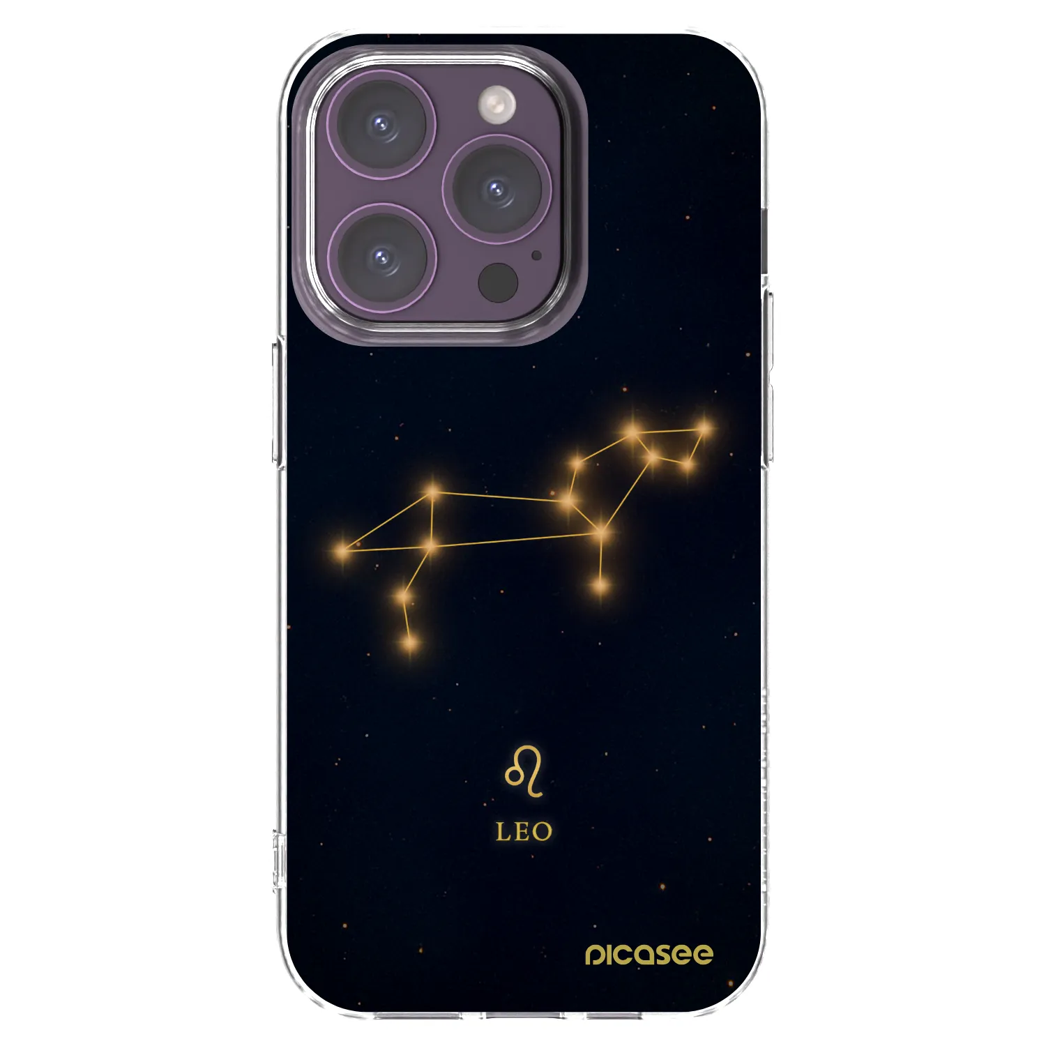 Picasee átlátszó szilikon tok az alábbi mobiltelefonokra Apple iPhone 14 Pro - LEO