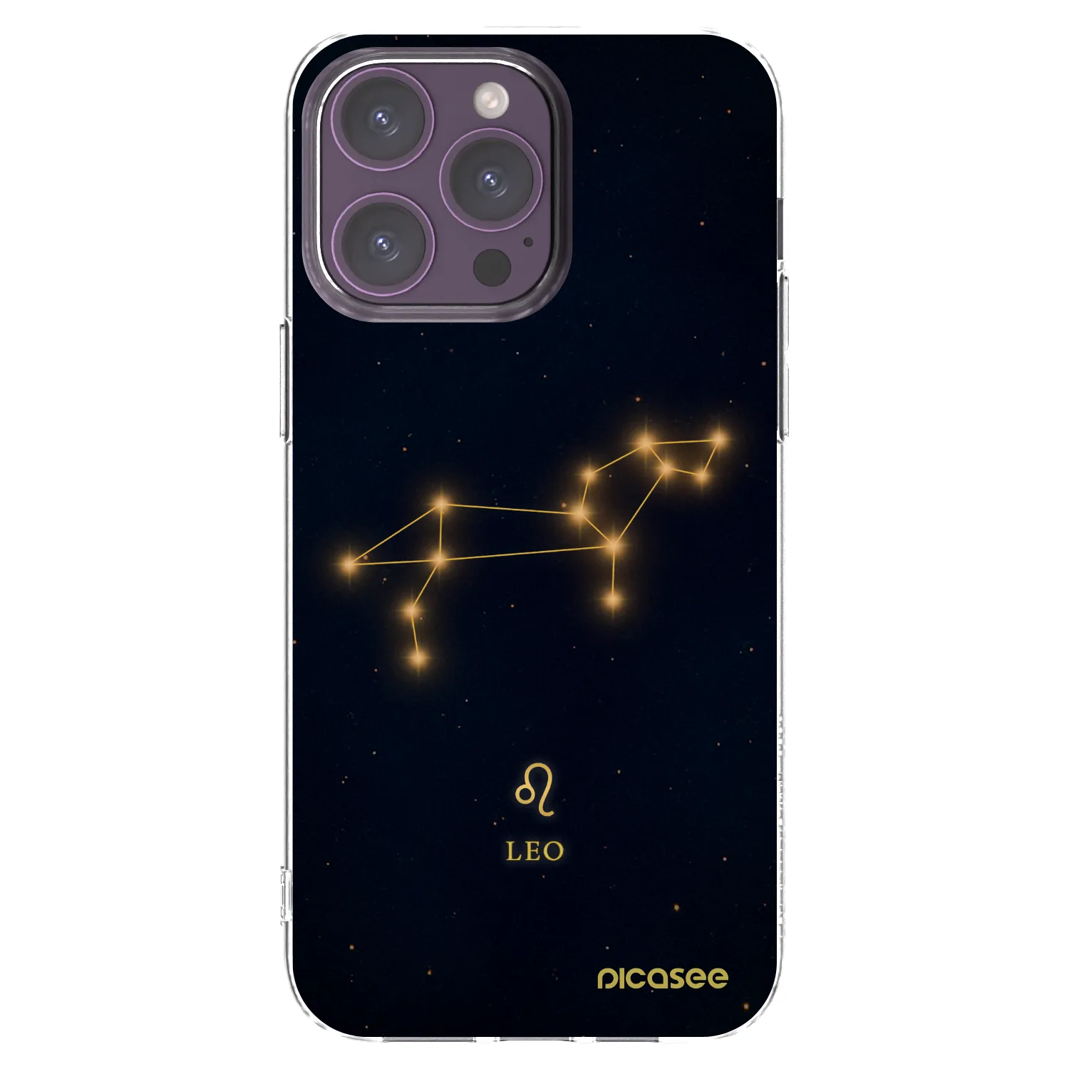 Picasee átlátszó szilikon tok az alábbi mobiltelefonokra Apple iPhone 14 Pro Max - LEO