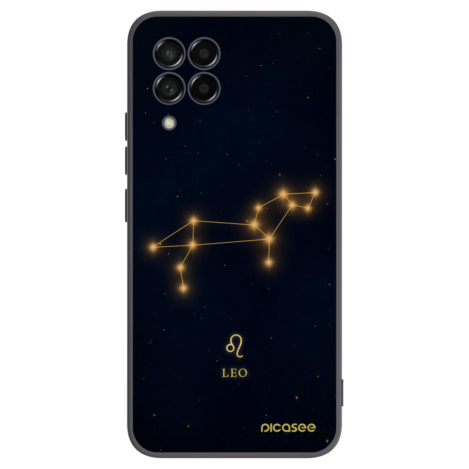 Picasee fekete szilikon tok az alábbi mobiltelefonokra Samsung Galaxy M53 5G - LEO
