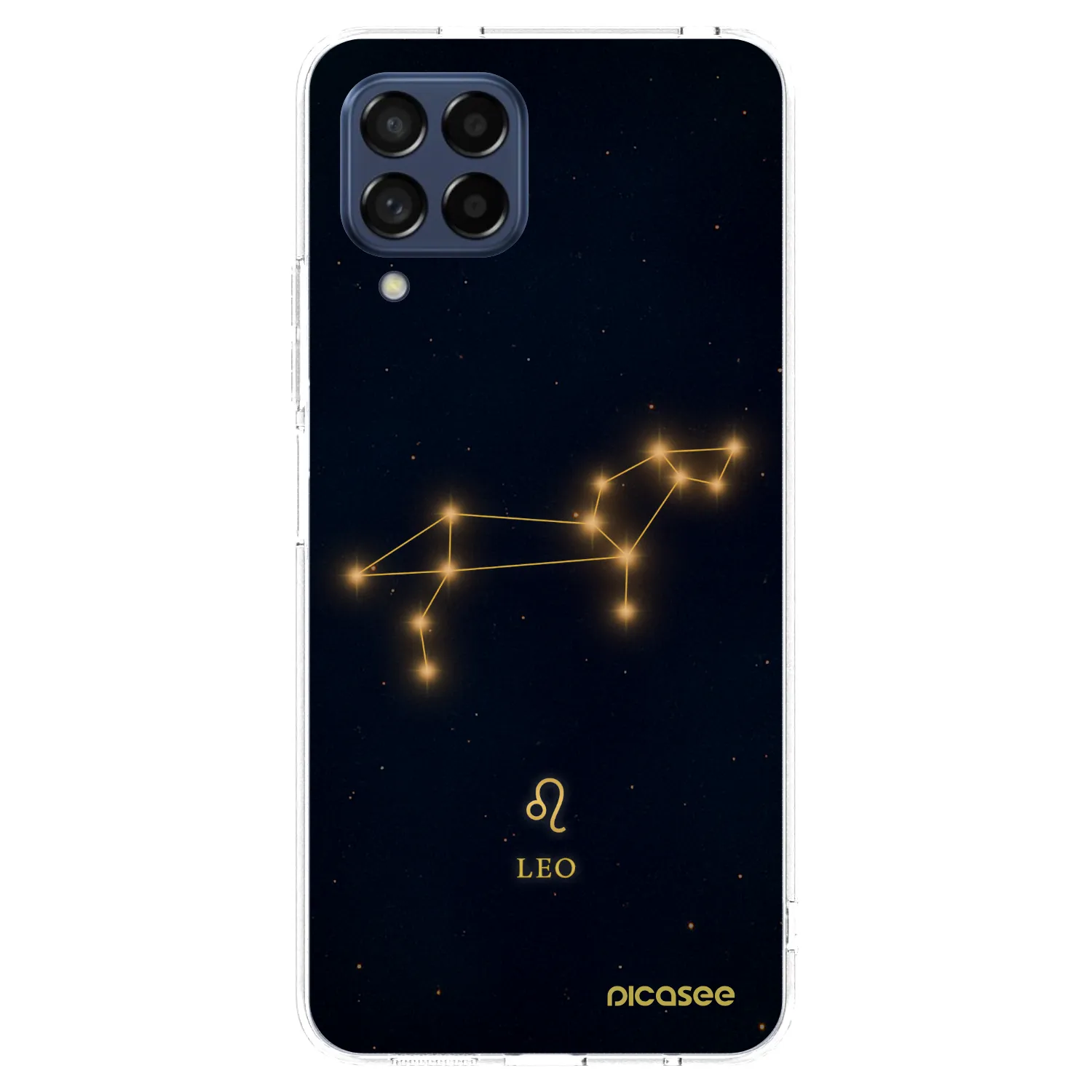 Picasee átlátszó szilikon tok az alábbi mobiltelefonokra Samsung Galaxy M53 5G - LEO