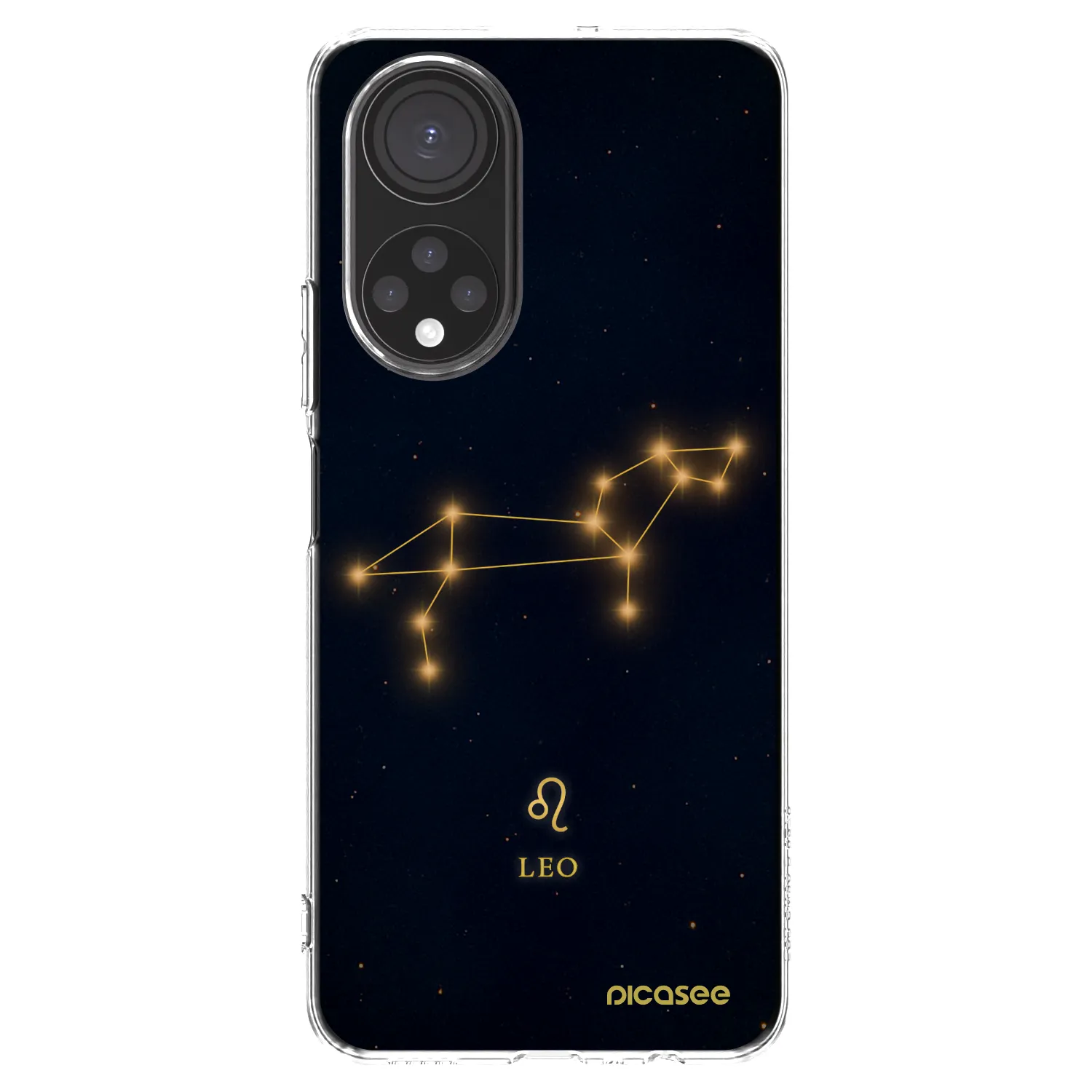 Picasee átlátszó szilikon tok az alábbi mobiltelefonokra Honor X7 - LEO