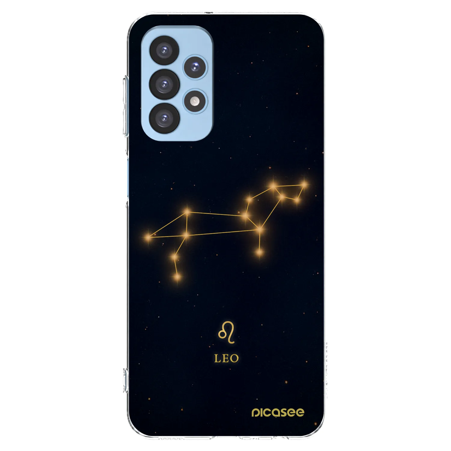 Picasee átlátszó szilikon tok az alábbi mobiltelefonokra Samsung Galaxy A23 A235F 4G - LEO