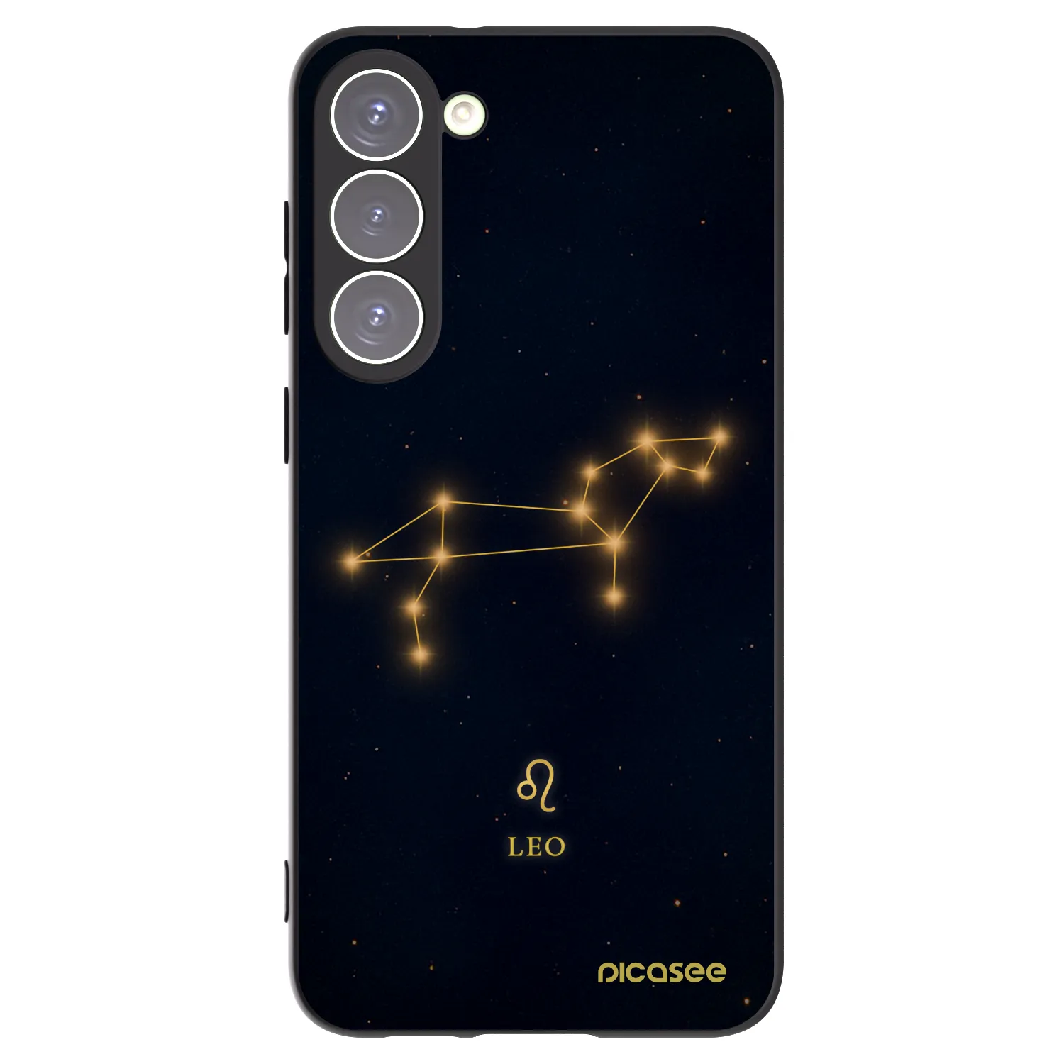 Picasee fekete szilikon tok az alábbi mobiltelefonokra Samsung Galaxy S23+ 5G - LEO