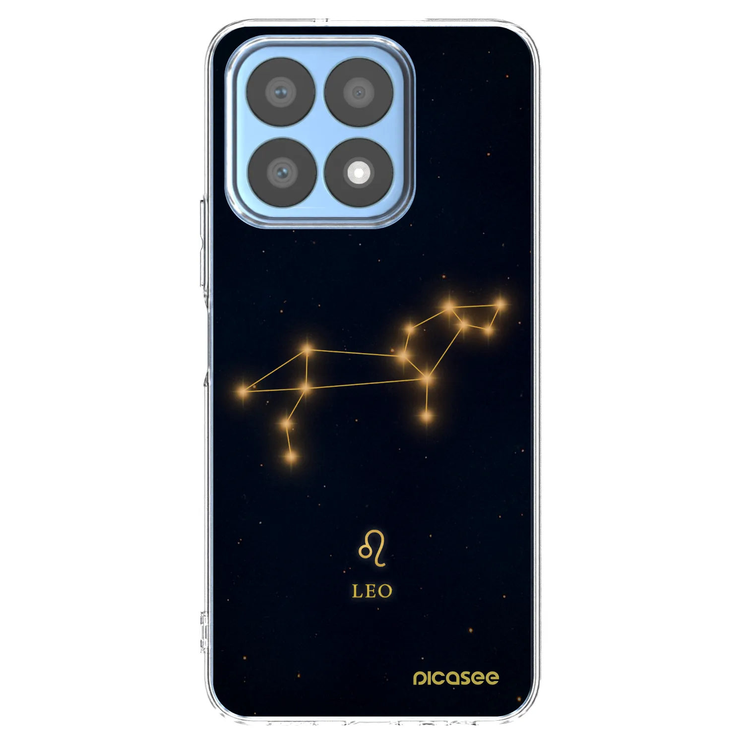 Picasee átlátszó szilikon tok az alábbi mobiltelefonokra Honor X8a - LEO