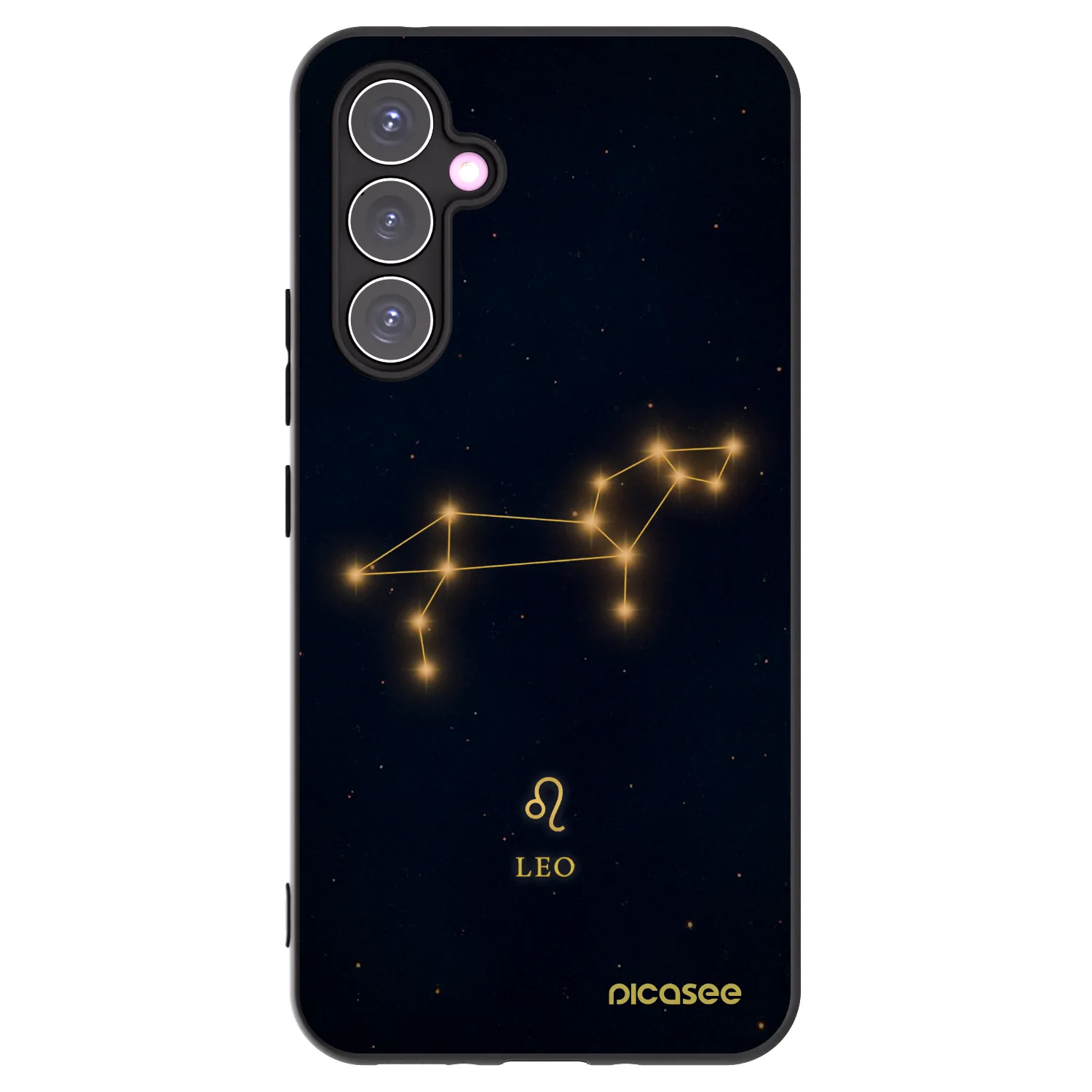 Picasee fekete szilikon tok az alábbi mobiltelefonokra Samsung Galaxy A54 5G A546B - LEO