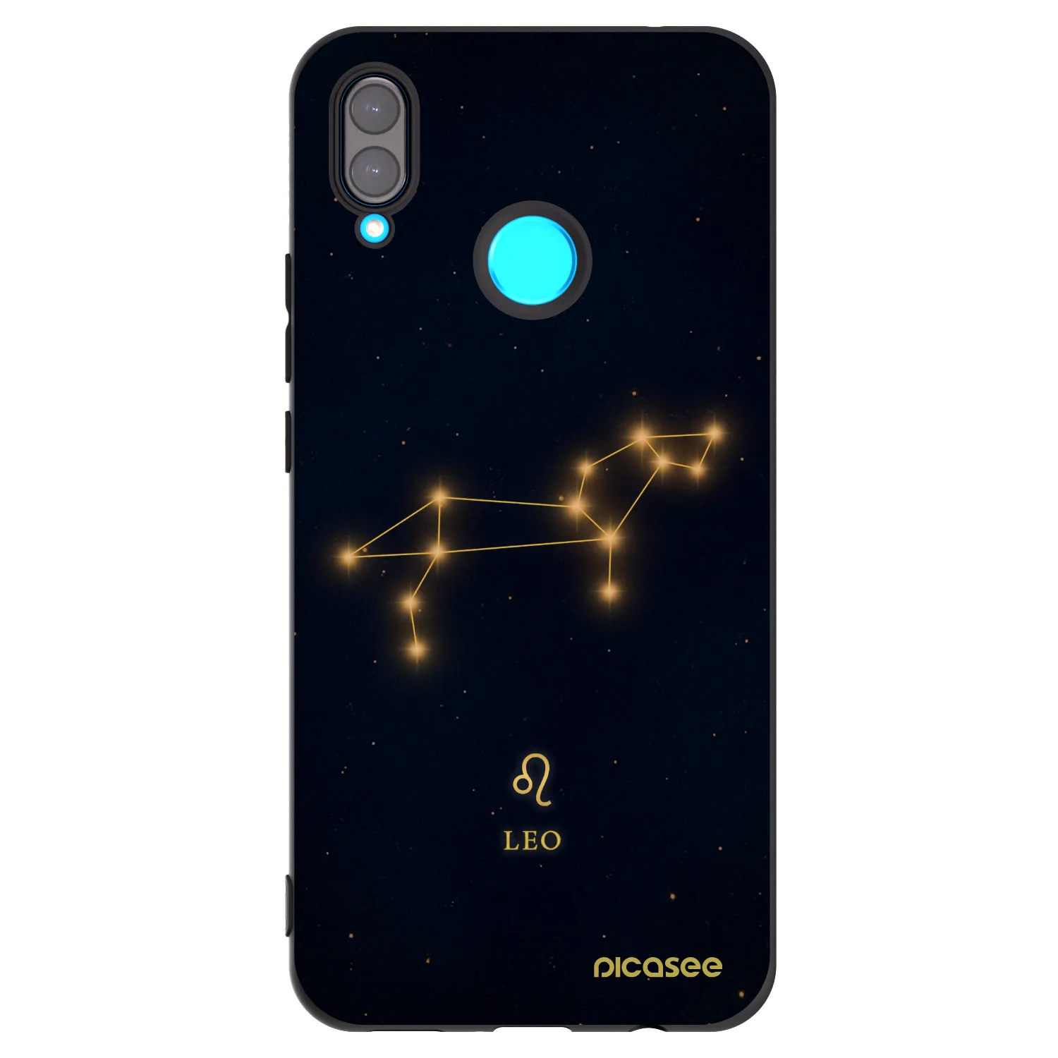 Picasee fekete szilikon tok az alábbi mobiltelefonokra Huawei Nova 3i - LEO