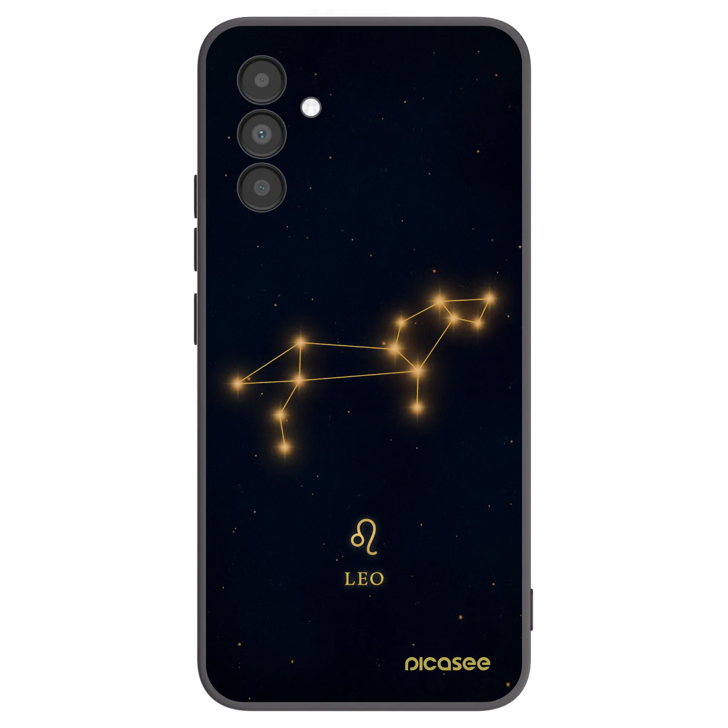 Picasee fekete szilikon tok az alábbi mobiltelefonokra Samsung Galaxy A04s A047F - LEO
