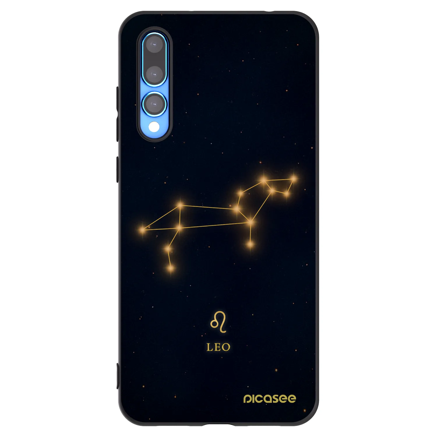 Picasee fekete szilikon tok az alábbi mobiltelefonokra Huawei P20 Pro - LEO