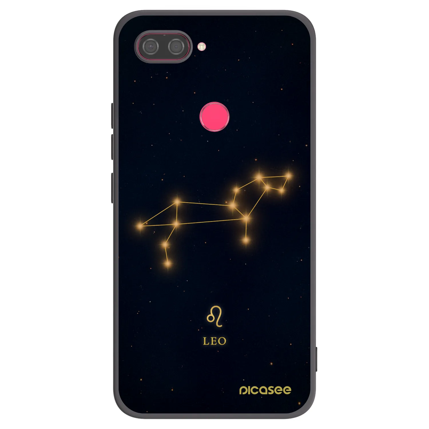 Picasee fekete szilikon tok az alábbi mobiltelefonokra Xiaomi Mi 8 Lite - LEO