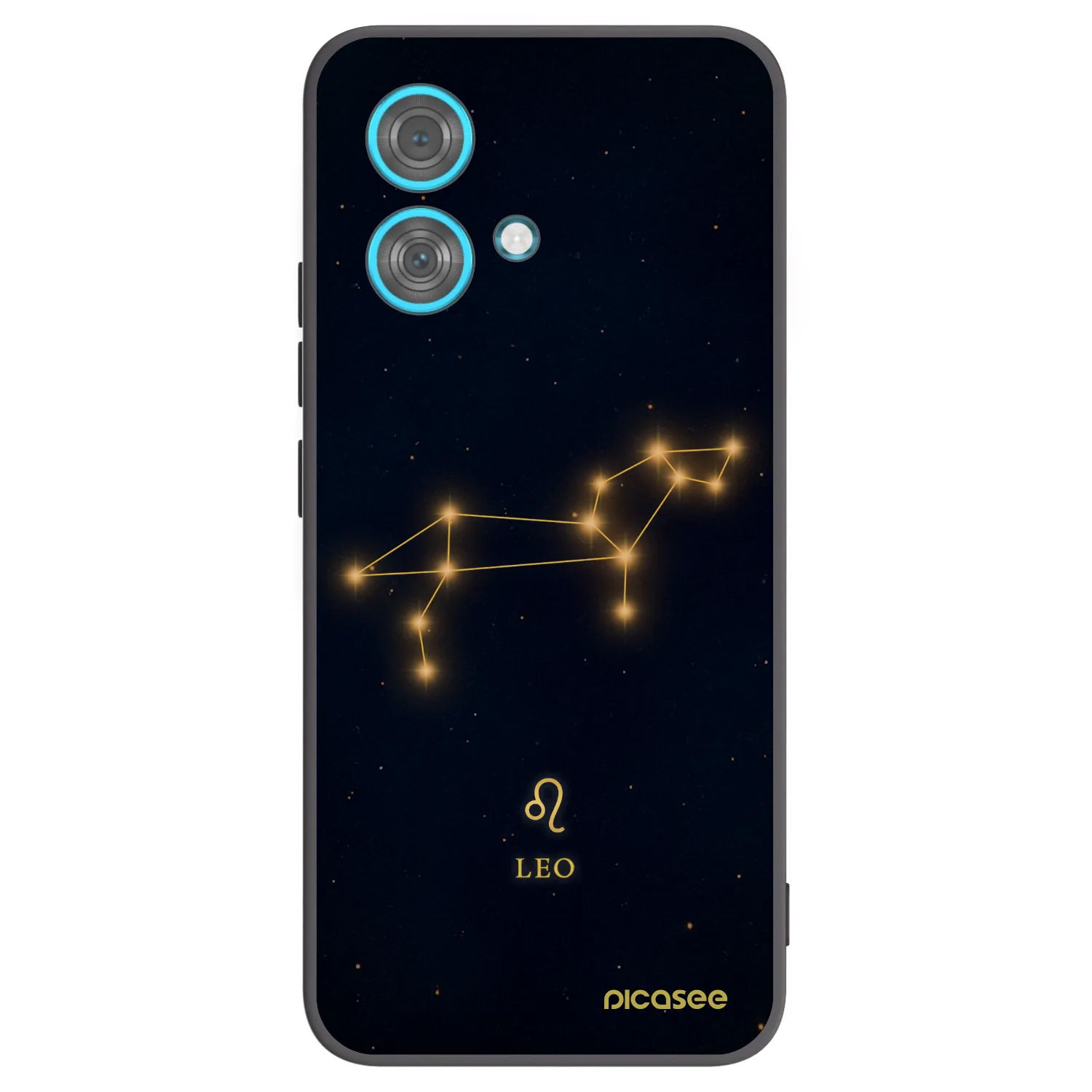 Picasee fekete szilikon tok az alábbi mobiltelefonokra Motorola Edge 40 Neo - LEO