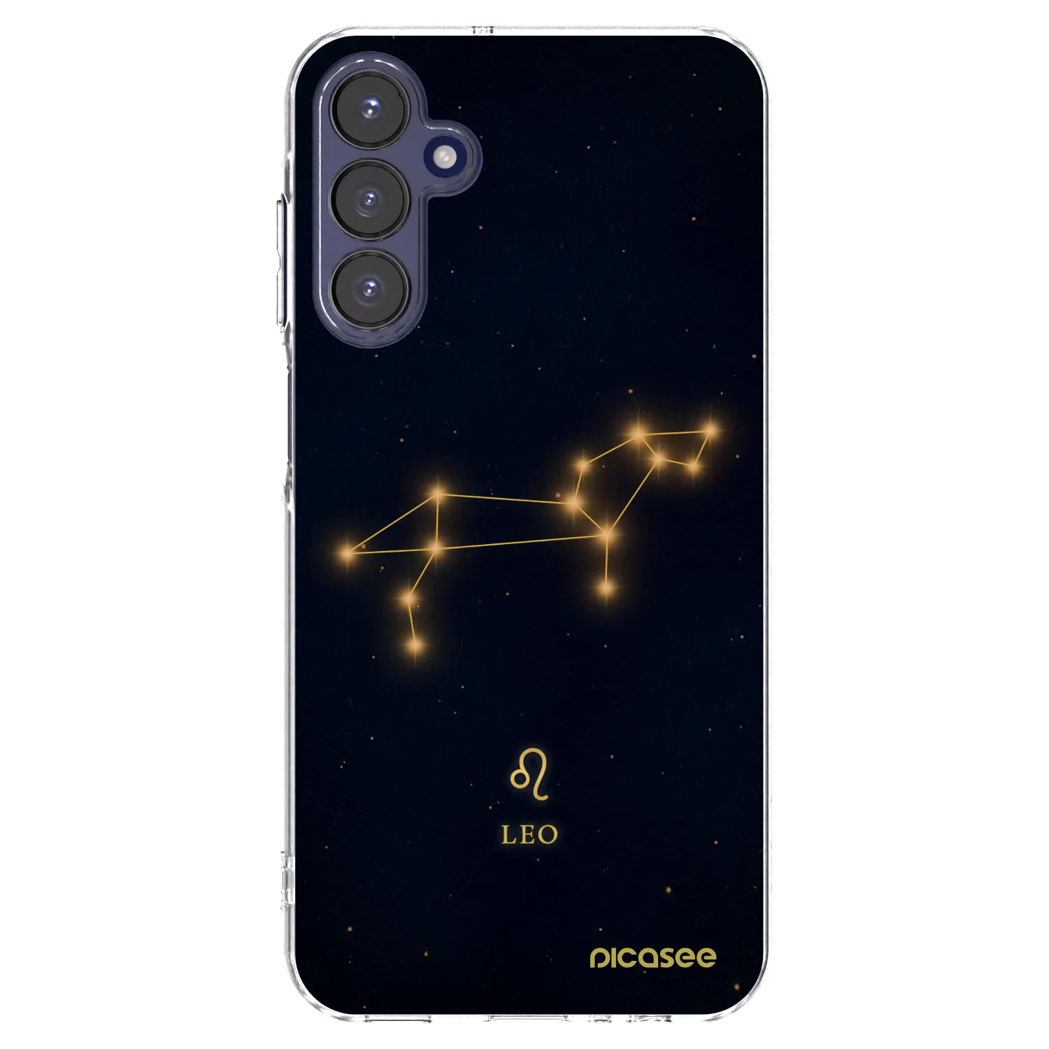 Picasee átlátszó szilikon tok az alábbi mobiltelefonokra Samsung Galaxy A15 A155F 4G - LEO