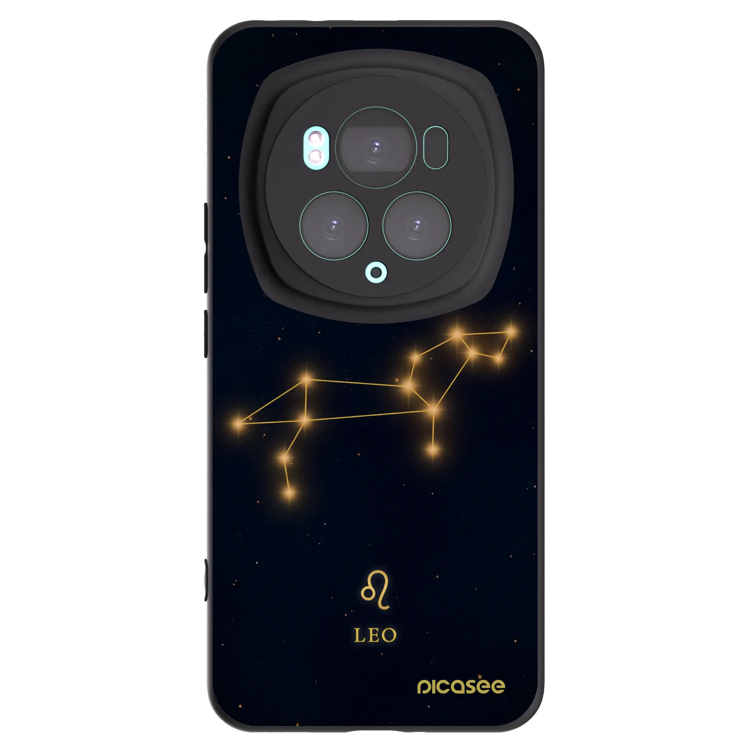 Picasee fekete szilikon tok az alábbi mobiltelefonokra Honor Magic6 Pro - LEO