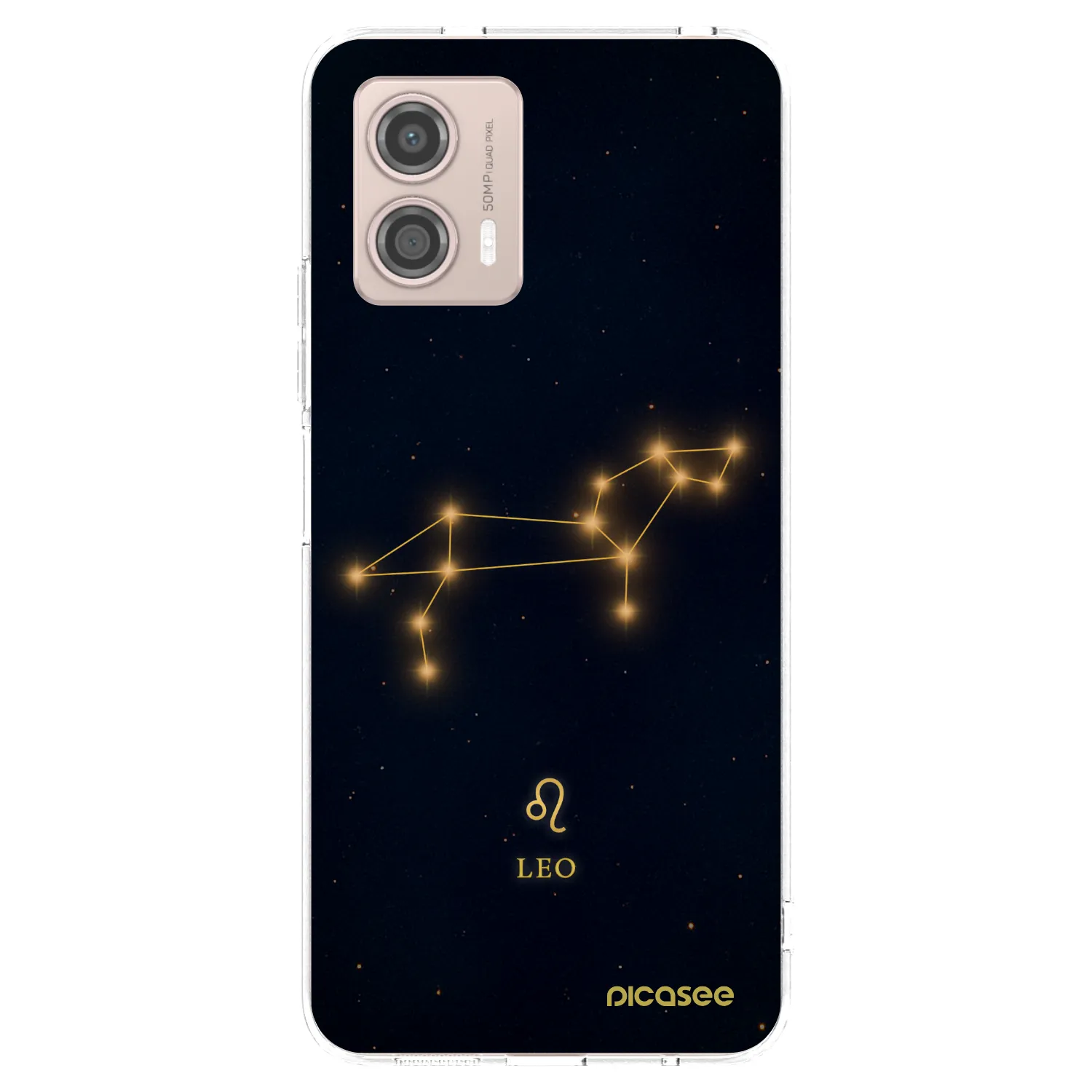 Picasee átlátszó szilikon tok az alábbi mobiltelefonokra Motorola Moto G53 5G - LEO