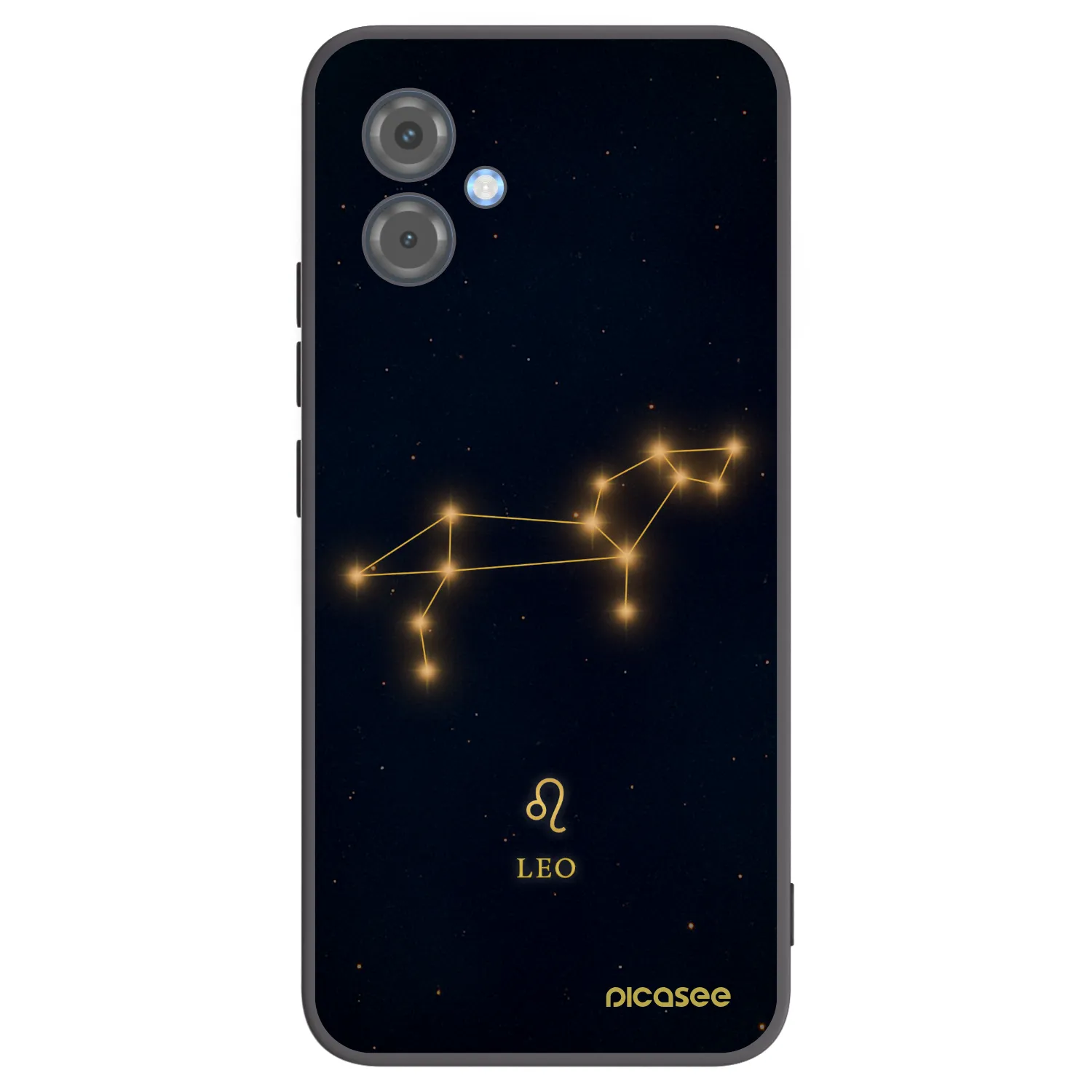 Picasee fekete szilikon tok az alábbi mobiltelefonokra Motorola Moto G14 - LEO