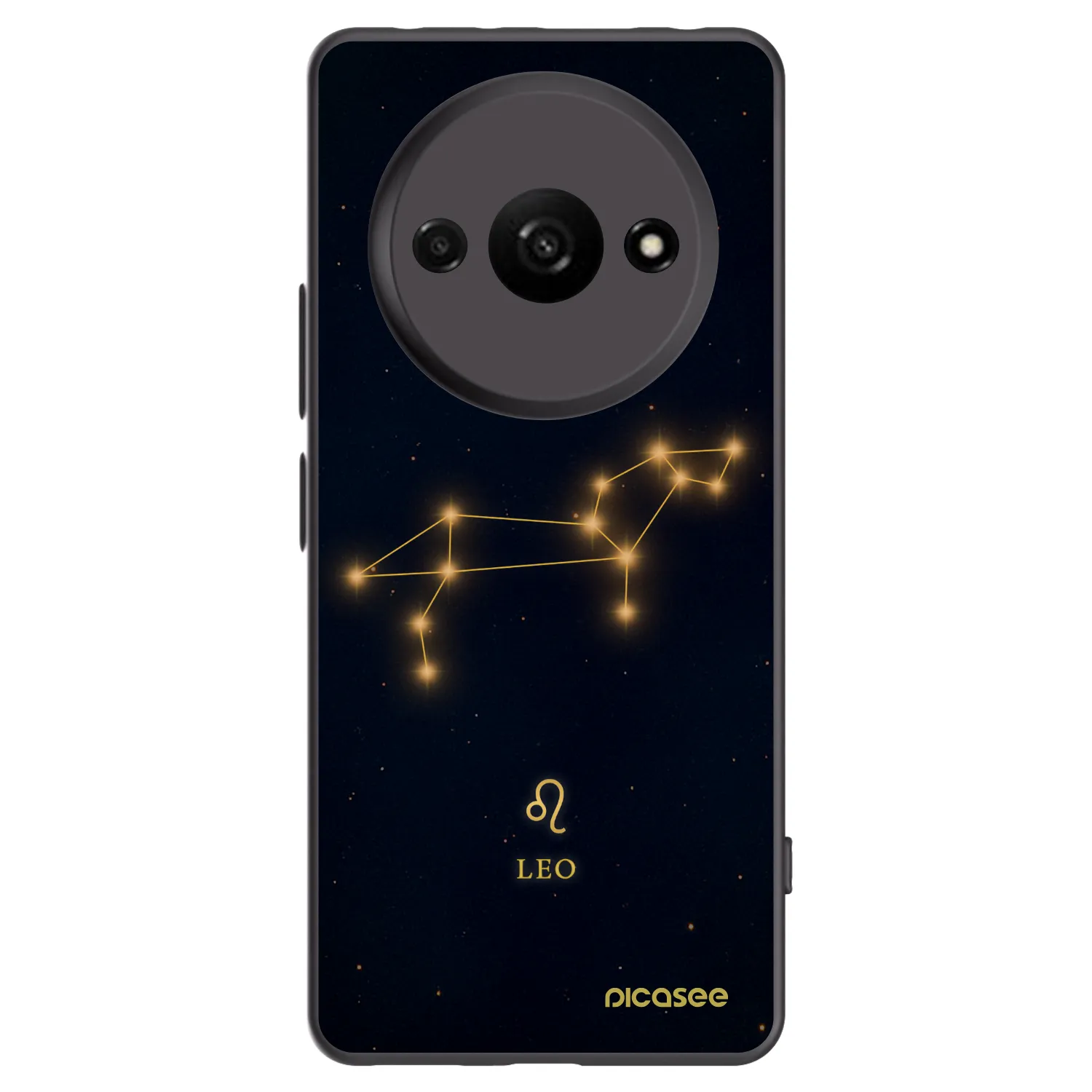 Picasee fekete szilikon tok az alábbi mobiltelefonokra Xiaomi Redmi A3 - LEO