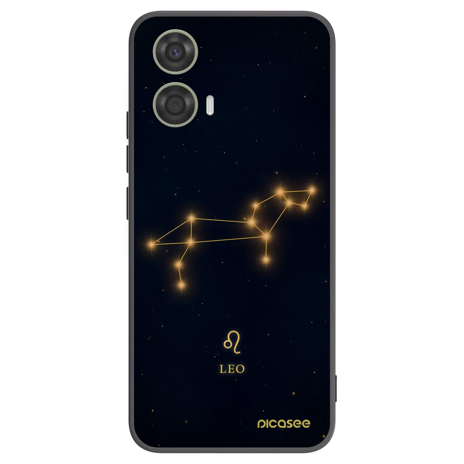 Picasee fekete szilikon tok az alábbi mobiltelefonokra Motorola Moto G24 - LEO