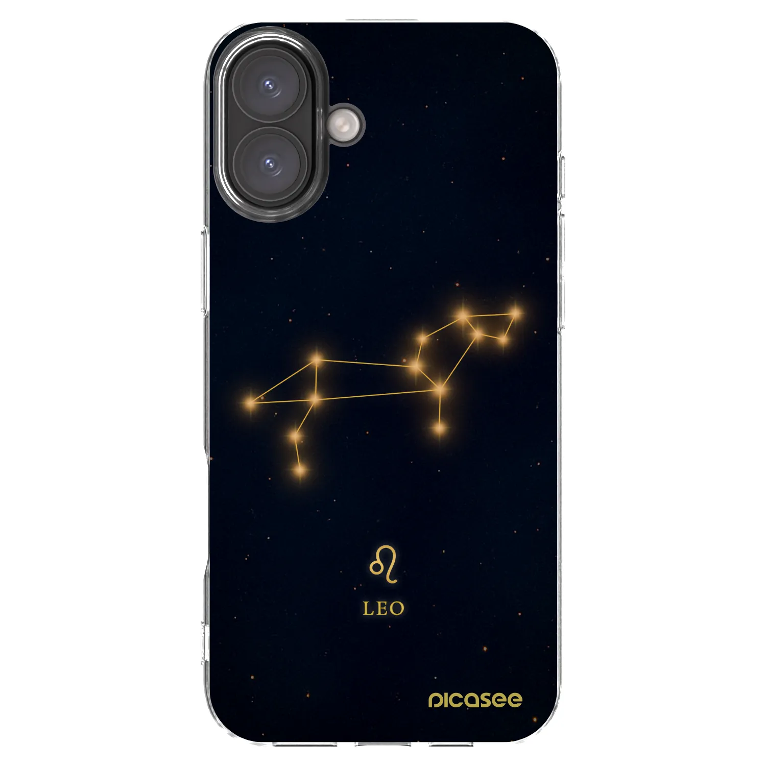 Picasee átlátszó szilikon tok az alábbi mobiltelefonokra Apple iPhone 16 Plus - LEO