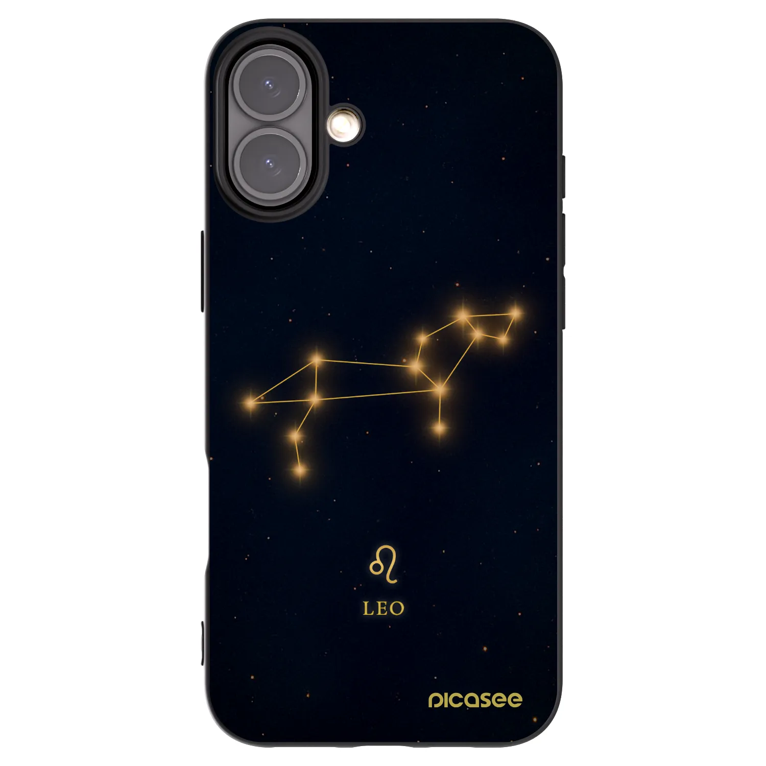 Picasee fekete szilikon tok az alábbi mobiltelefonokra Apple iPhone 16 Plus - LEO