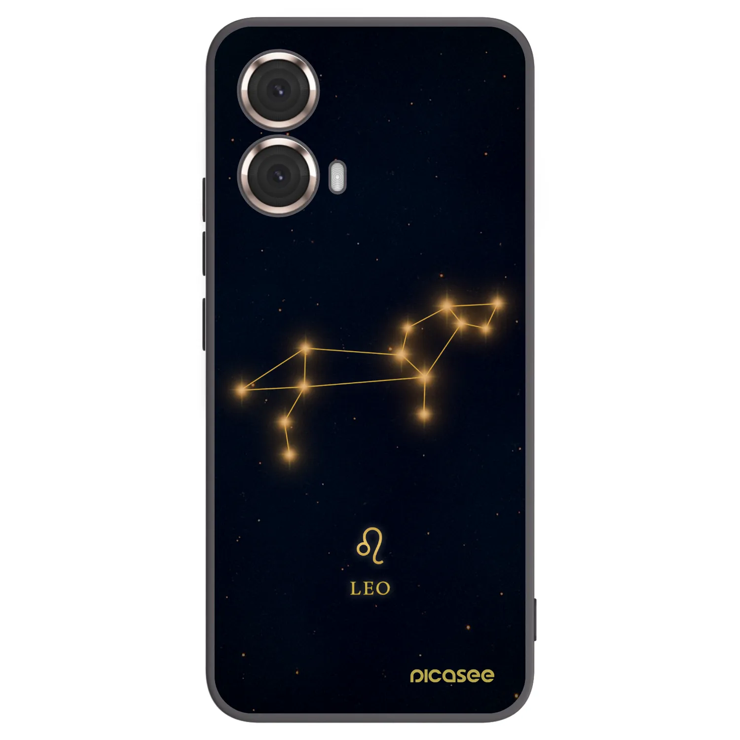 Picasee fekete szilikon tok az alábbi mobiltelefonokra Motorola Moto G85 - LEO