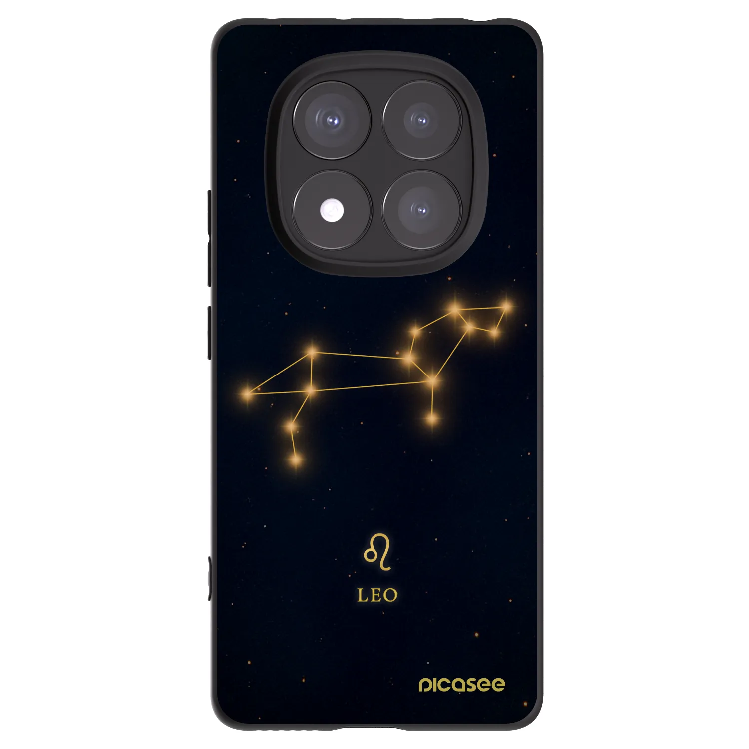 Picasee fekete szilikon tok az alábbi mobiltelefonokra Xiaomi Redmi Note 14 Pro 5G - LEO