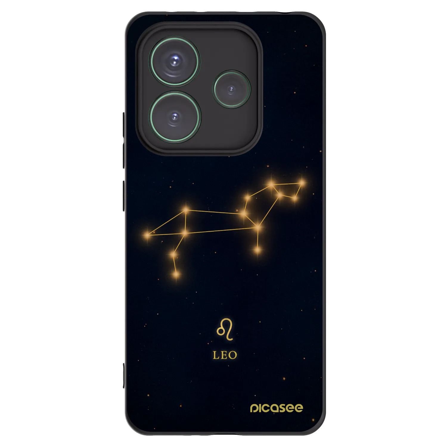 Picasee fekete szilikon tok az alábbi mobiltelefonokra Xiaomi Redmi Note 14 5G - LEO