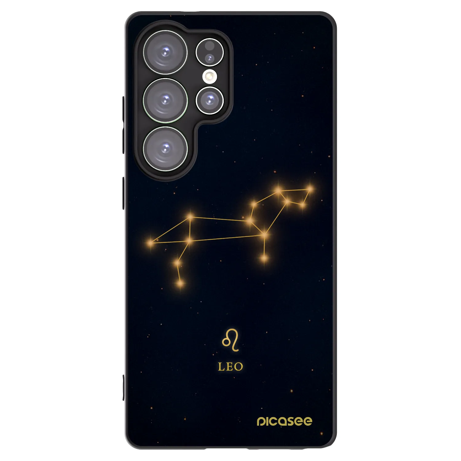 Picasee fekete szilikon tok az alábbi mobiltelefonokra Samsung Galaxy S25 Ultra 5G - LEO