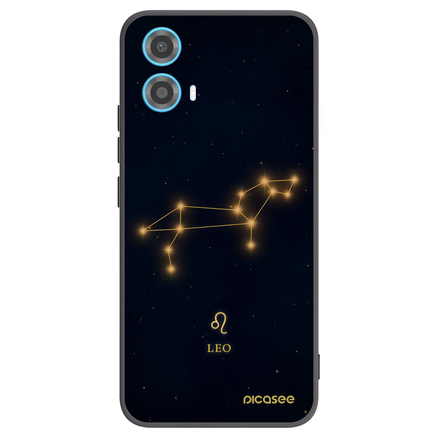 Picasee fekete szilikon tok az alábbi mobiltelefonokra Motorola Moto G34 5G - LEO