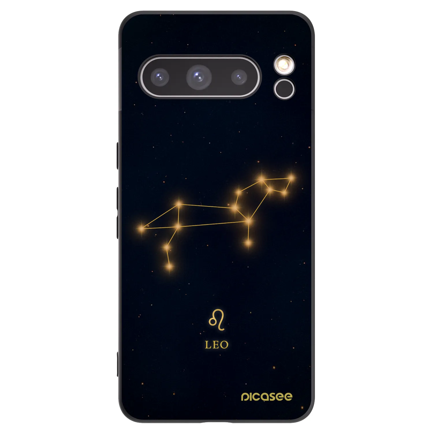 Picasee fekete szilikon tok az alábbi mobiltelefonokra Google Pixel 8 Pro - LEO