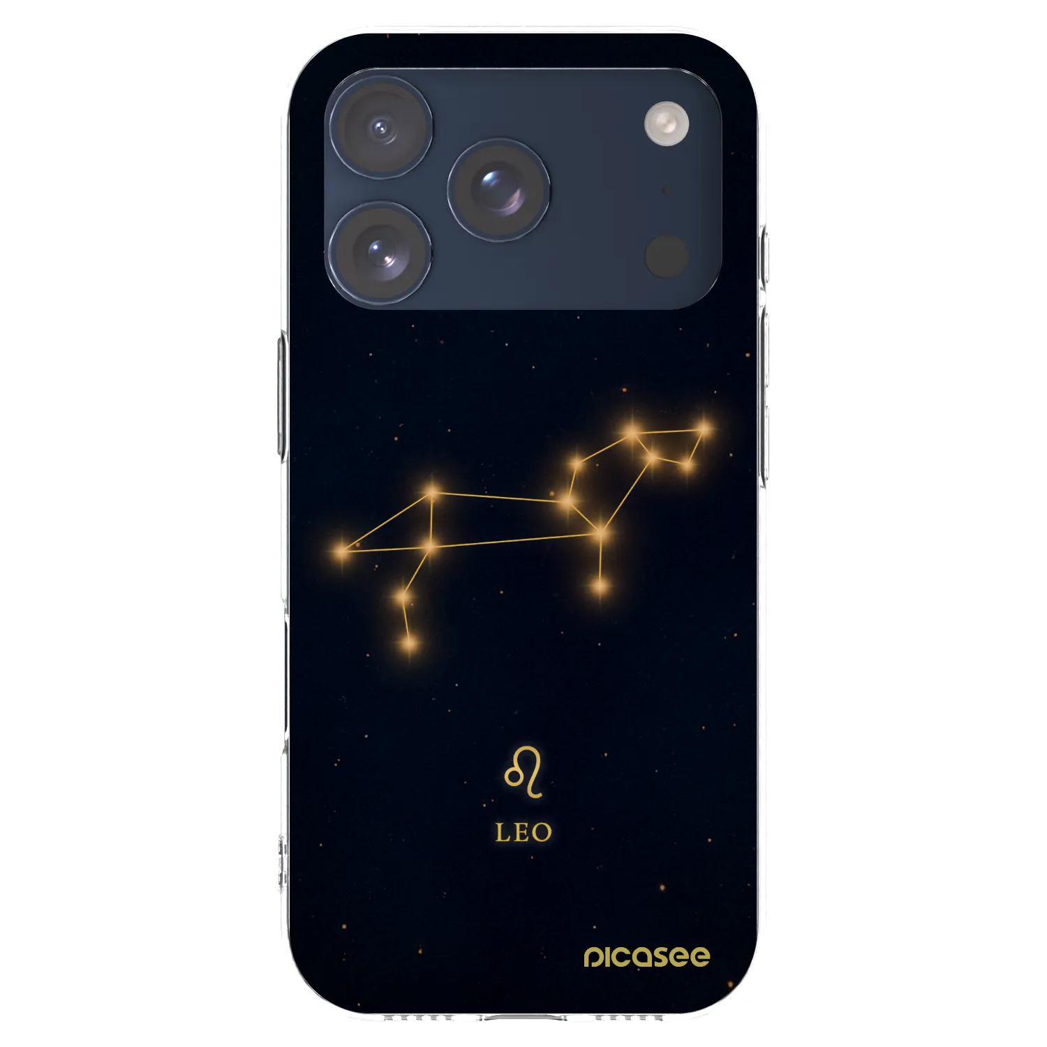 Picasee átlátszó szilikon tok az alábbi mobiltelefonokra Apple iPhone 17 Pro - LEO