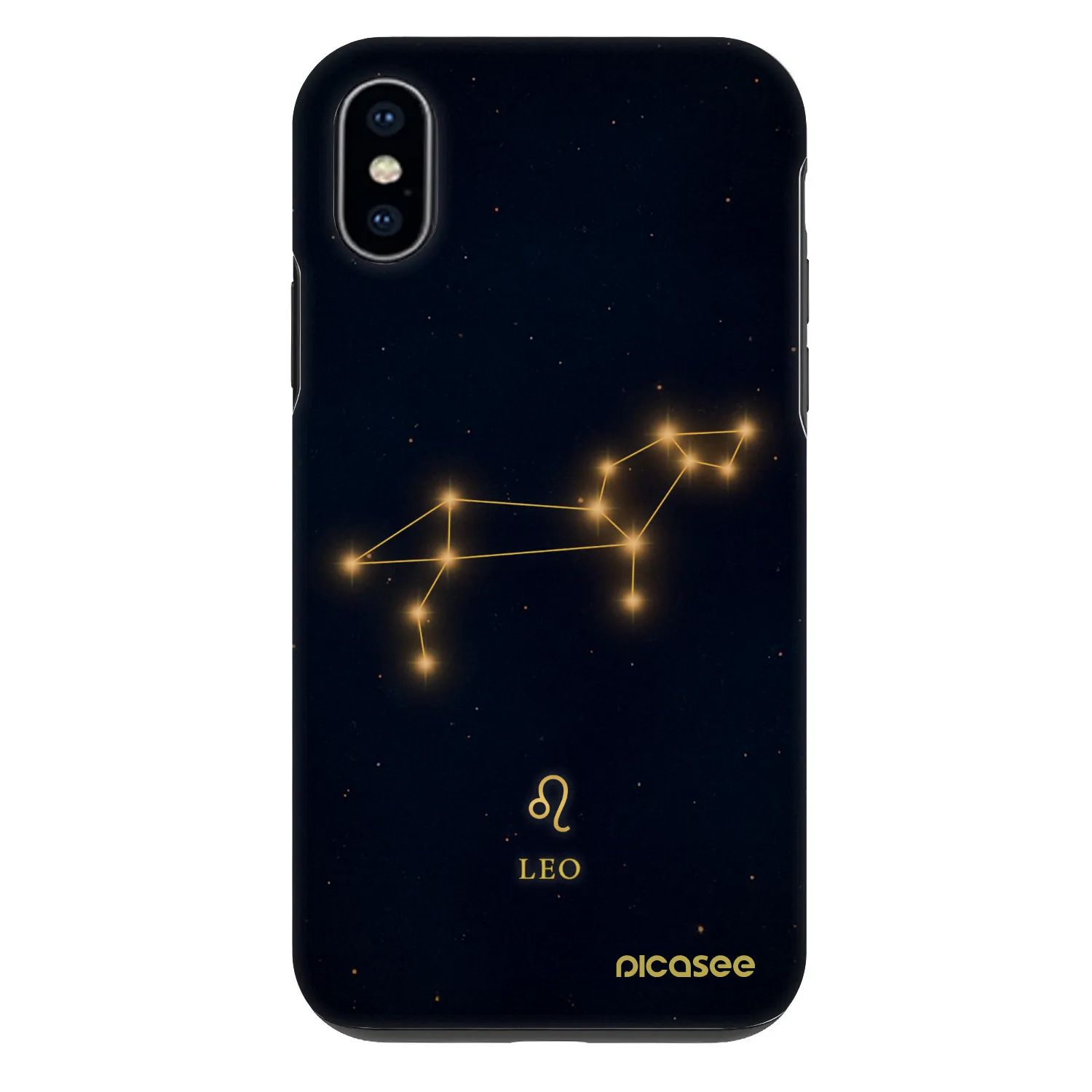 Picasee Fashion Case Apple iPhone X/XS - LEO