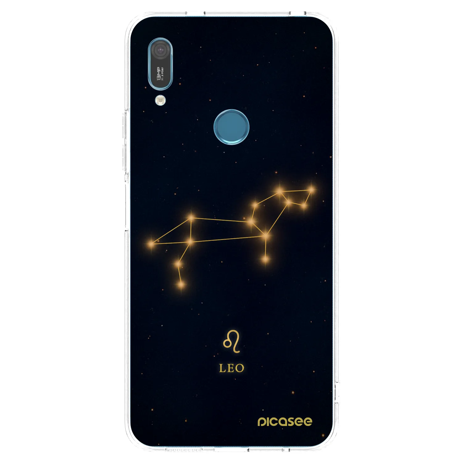 Picasee átlátszó szilikon tok az alábbi mobiltelefonokra Huawei Y6 2019 - LEO