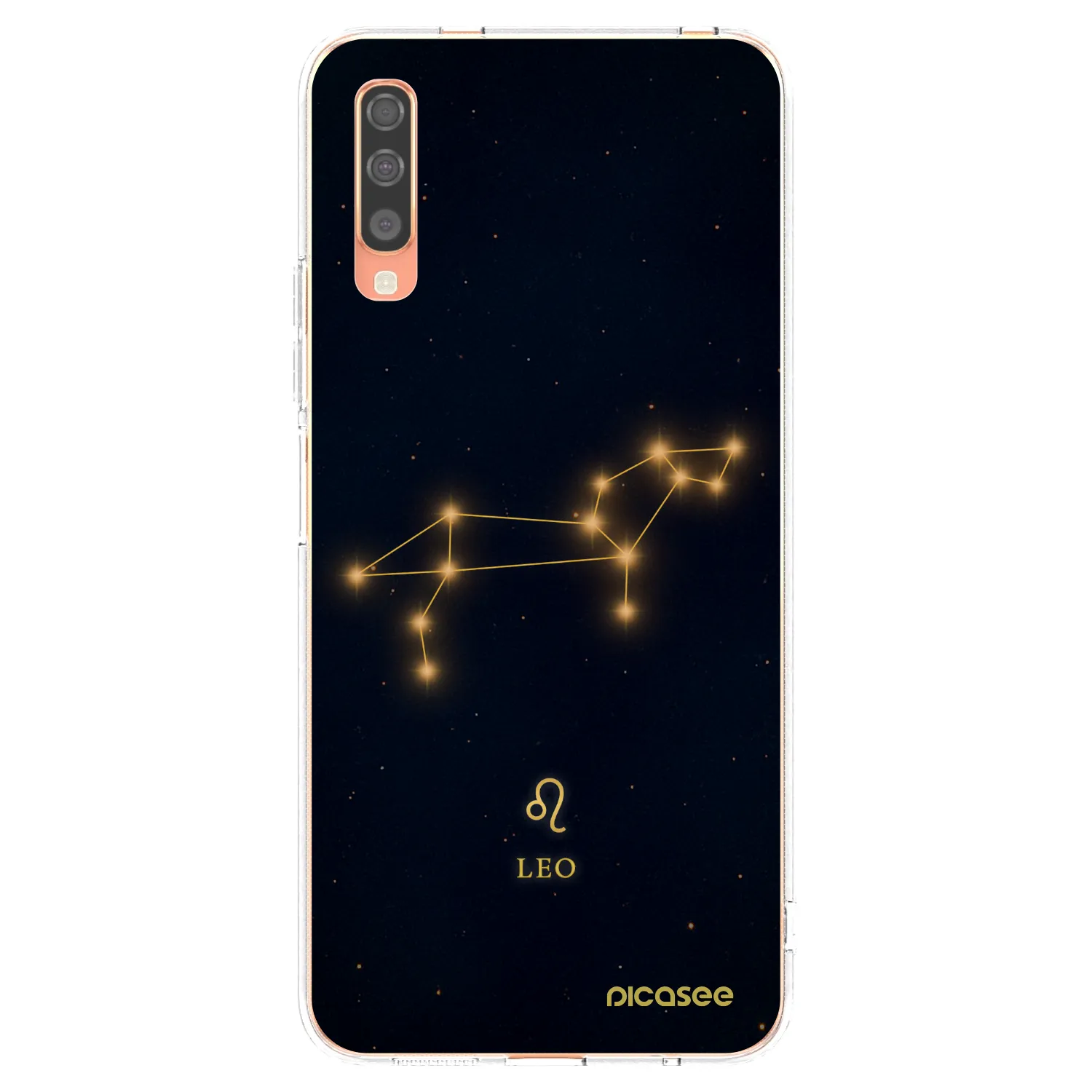 Picasee átlátszó szilikon tok az alábbi mobiltelefonokra Samsung Galaxy A70 A705F - LEO