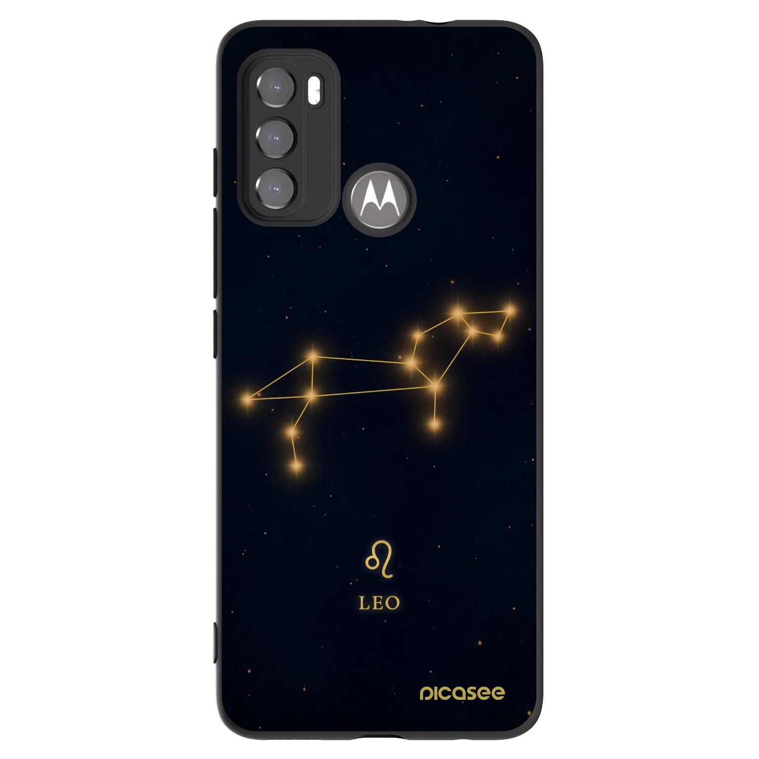Picasee fekete szilikon tok az alábbi mobiltelefonokra Motorola Edge 60 5G - LEO