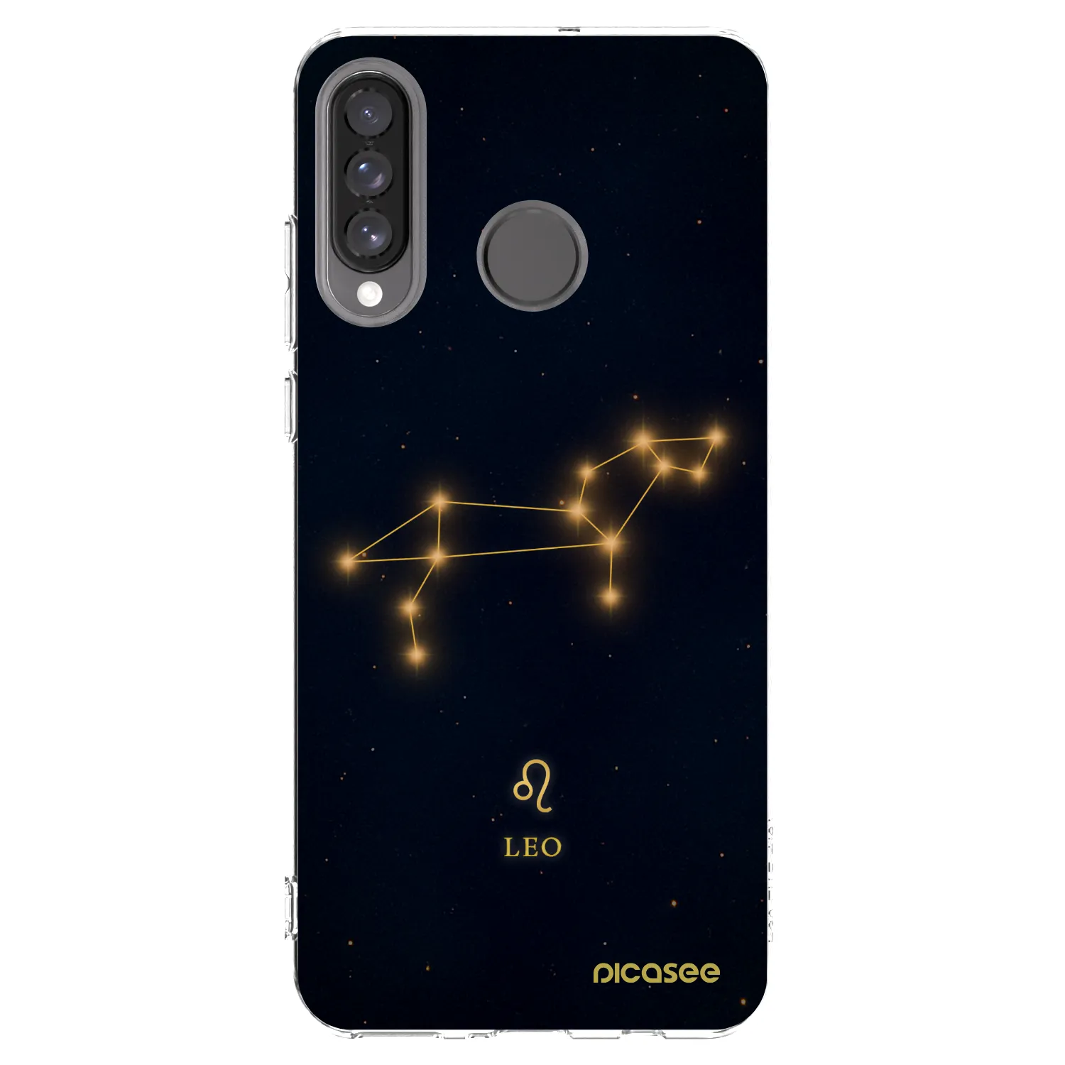 Picasee átlátszó szilikon tok az alábbi mobiltelefonokra Huawei P30 Lite - LEO