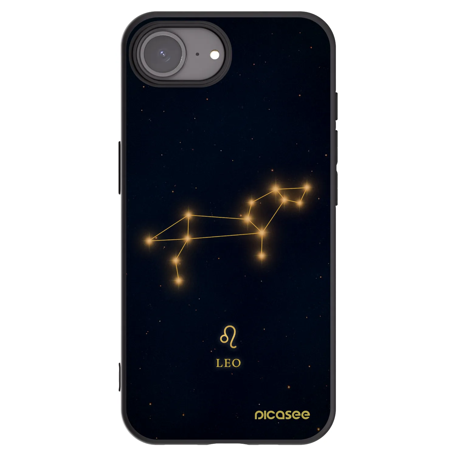 Picasee fekete szilikon tok az alábbi mobiltelefonokra Apple iPhone 17e - LEO